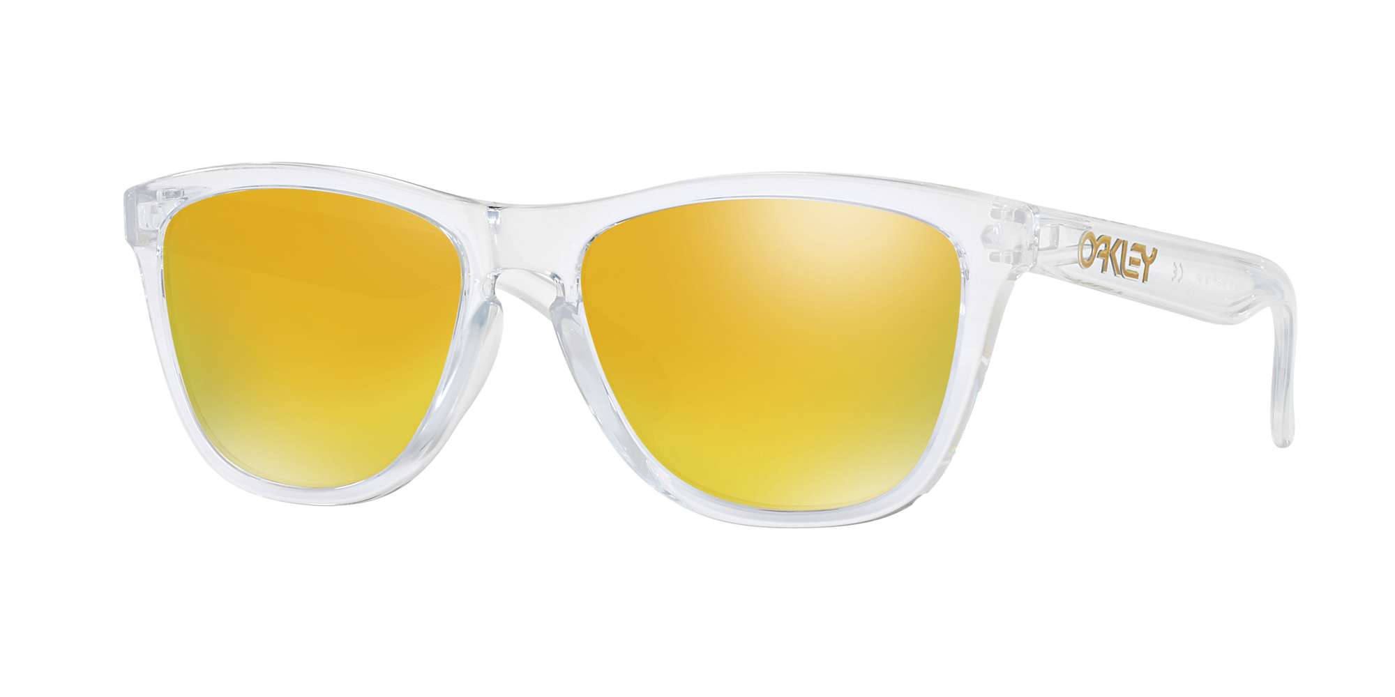 POLISHED CLEAR / 24K IRIDIUM lenses