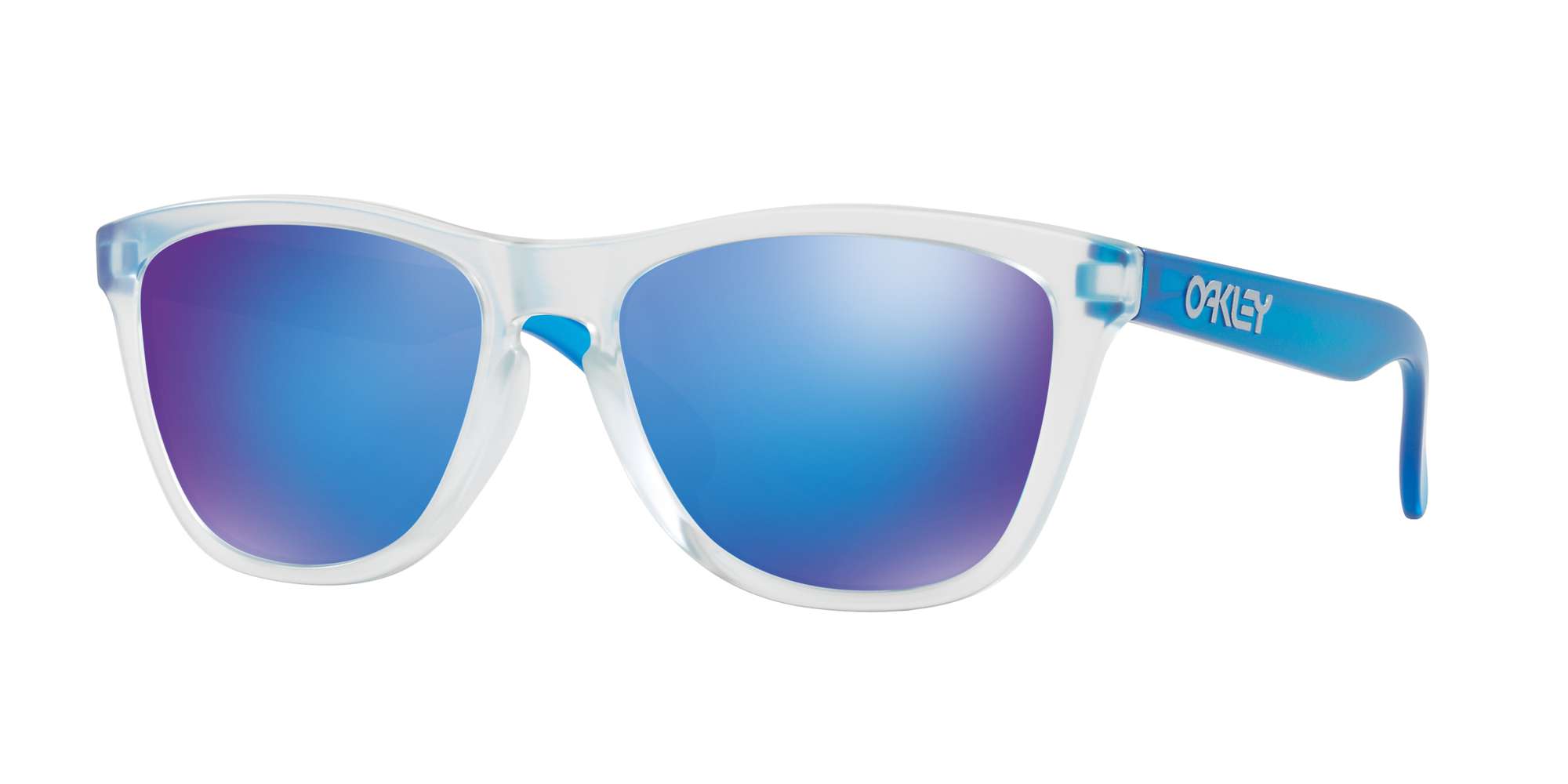 MATTE CLEAR / SAPPHIRE IRIDIUM lenses