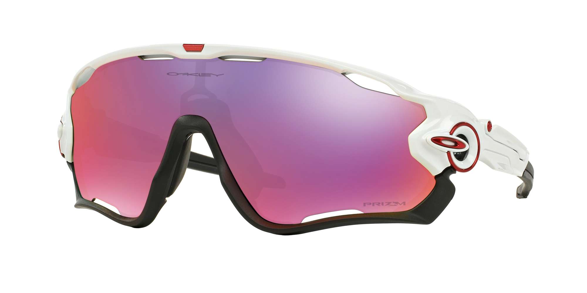 POLISHED WHITE / PRIZM ROAD lenses