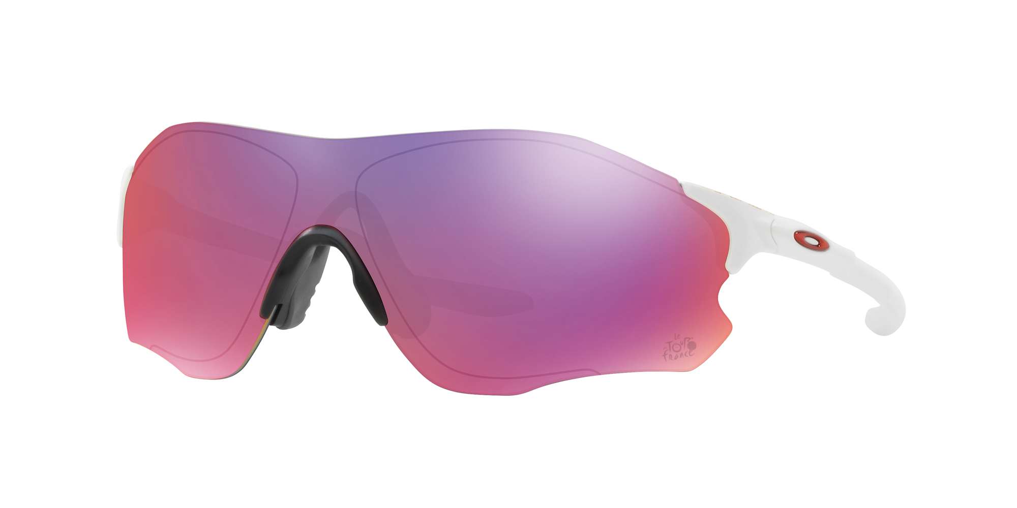 MATTE WHITE / PRIZM ROAD lenses