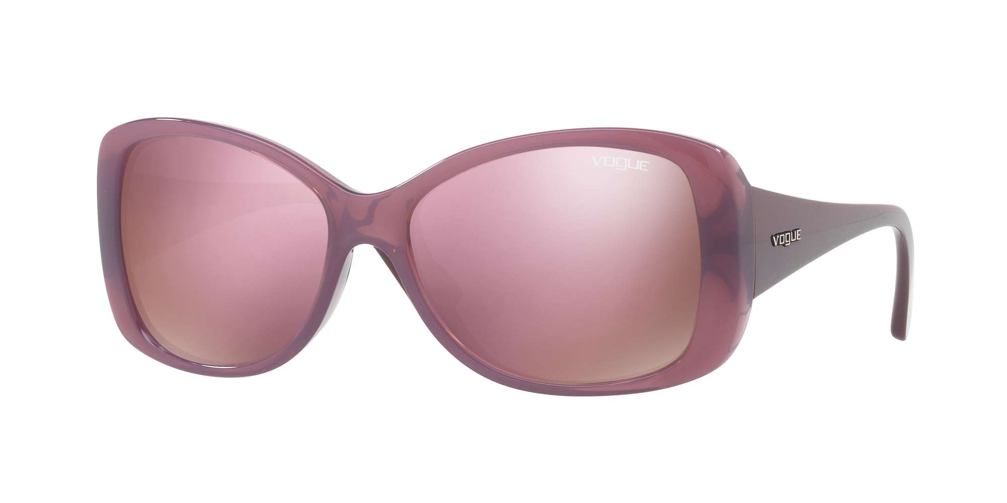 OPAL PINK / DARK BROWN MIRROR PINK lenses