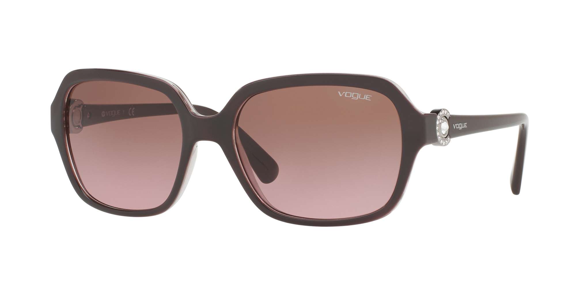 TOP DK VIOLET/VIOLET TRA / PINK GRADIENT BROWN lenses