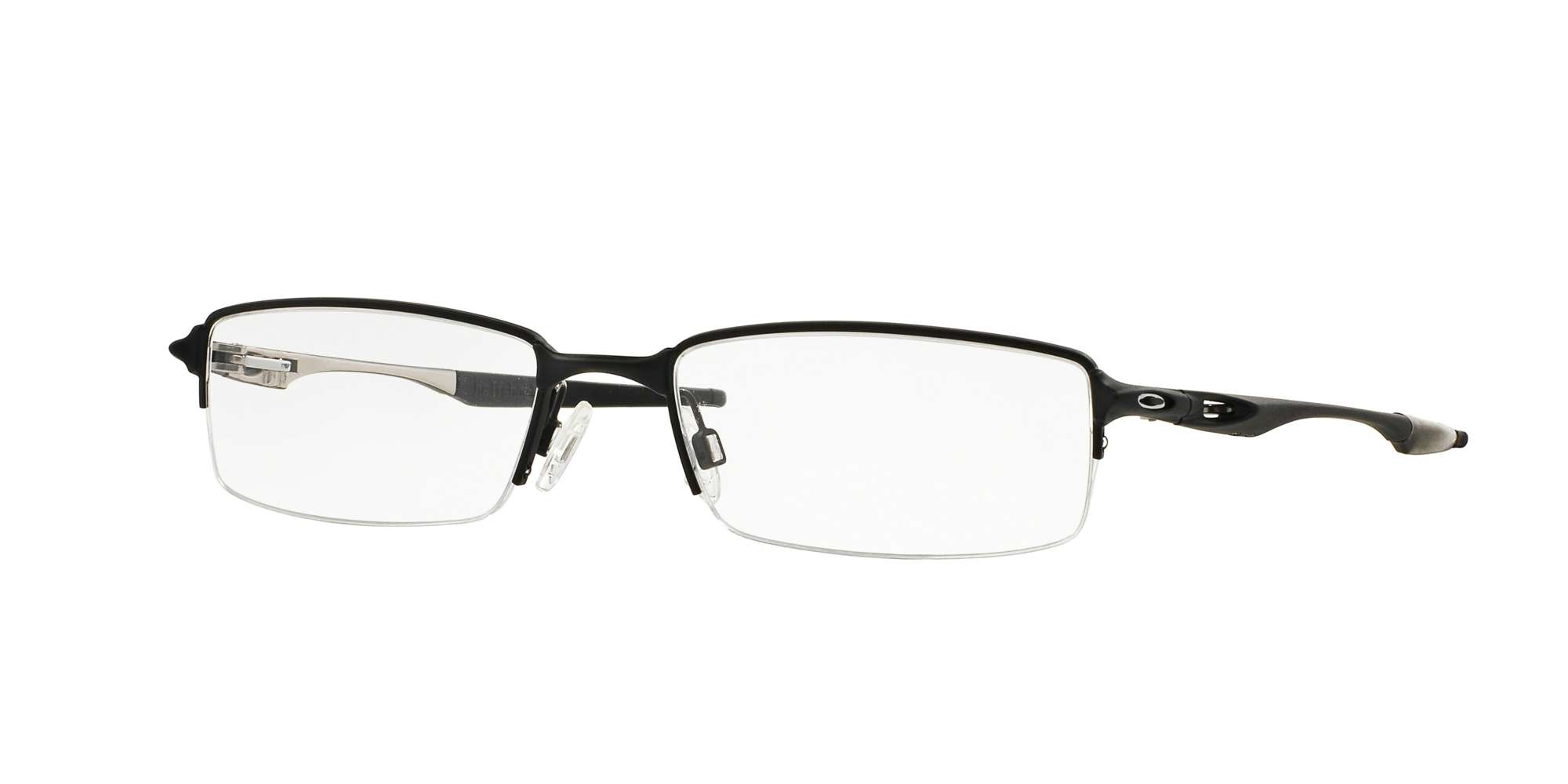 SATIN BLACK / CLEAR lenses