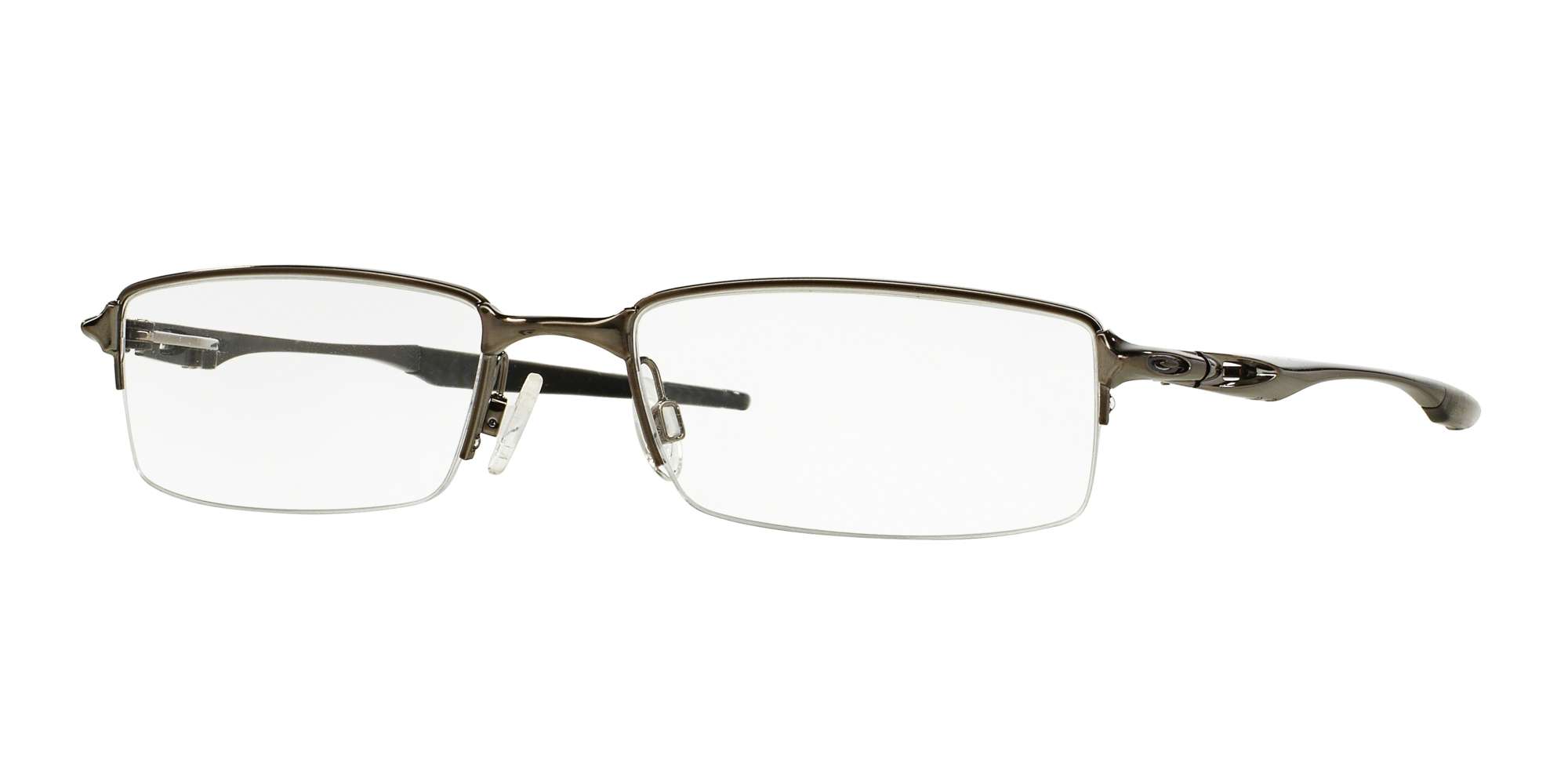 BRUSHED CHROME / CLEAR lenses