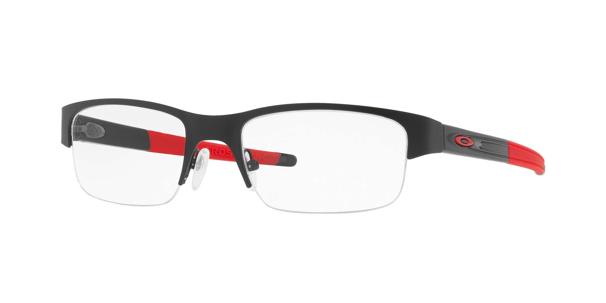 SATIN BLACK / CLEAR lenses