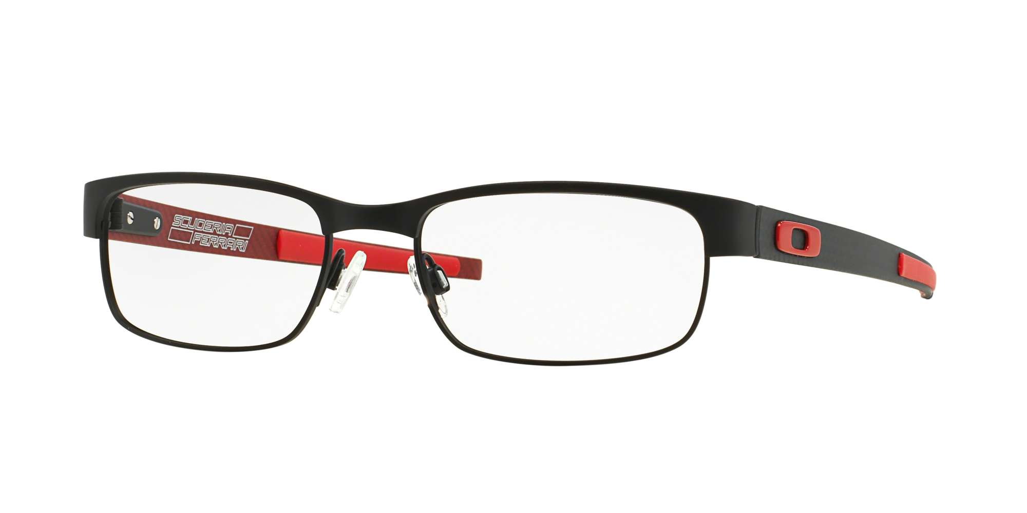 BLACK/FERRARI RED / CLEAR lenses