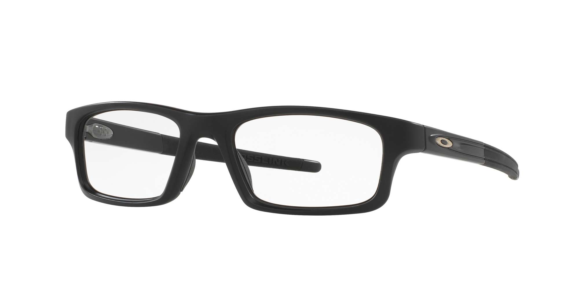 SATIN BLACK / CLEAR lenses