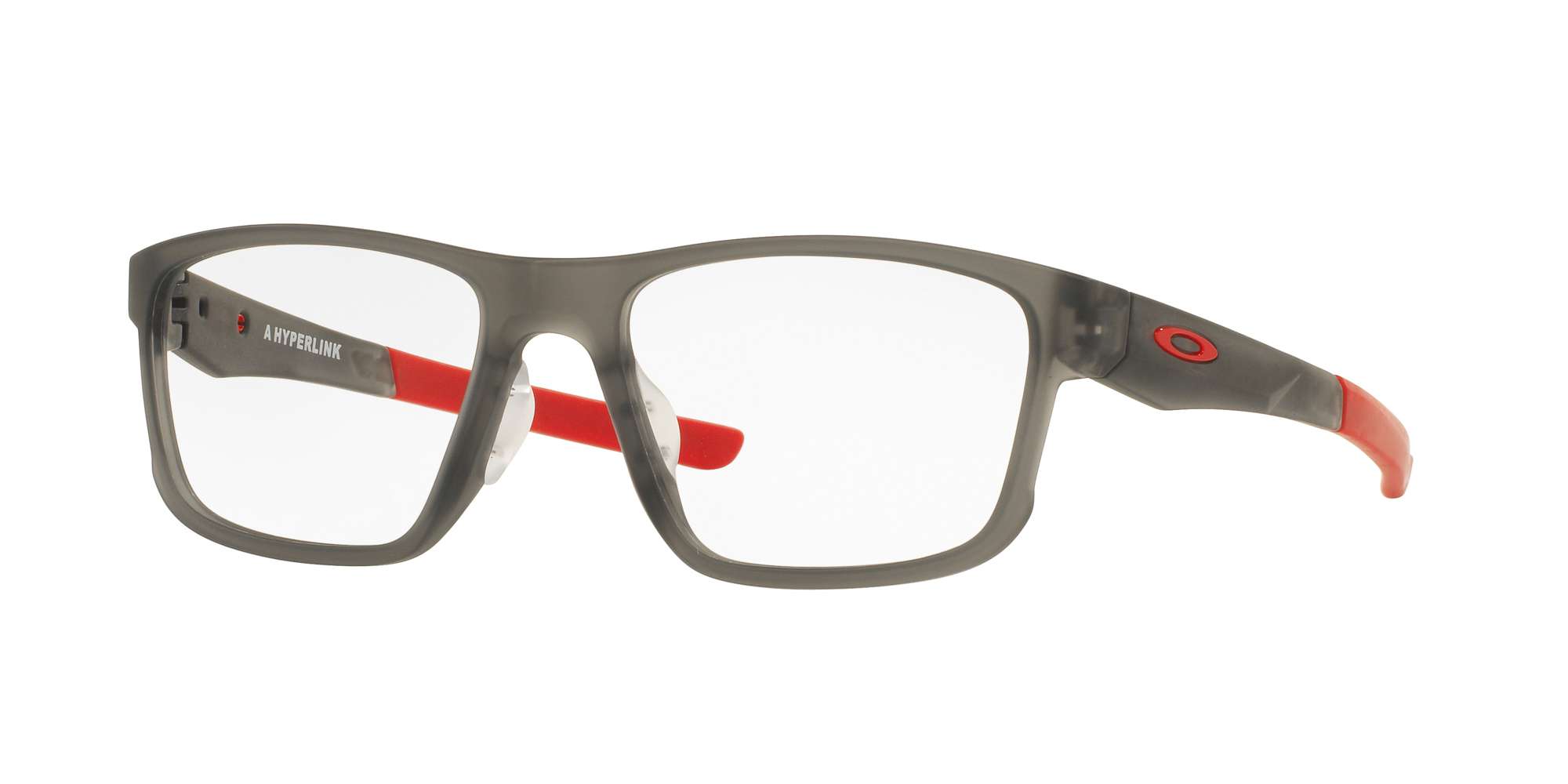 SATIN GREY SMOKE / CLEAR lenses