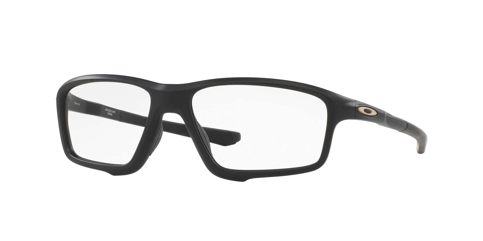 SATIN BLACK / CLEAR lenses