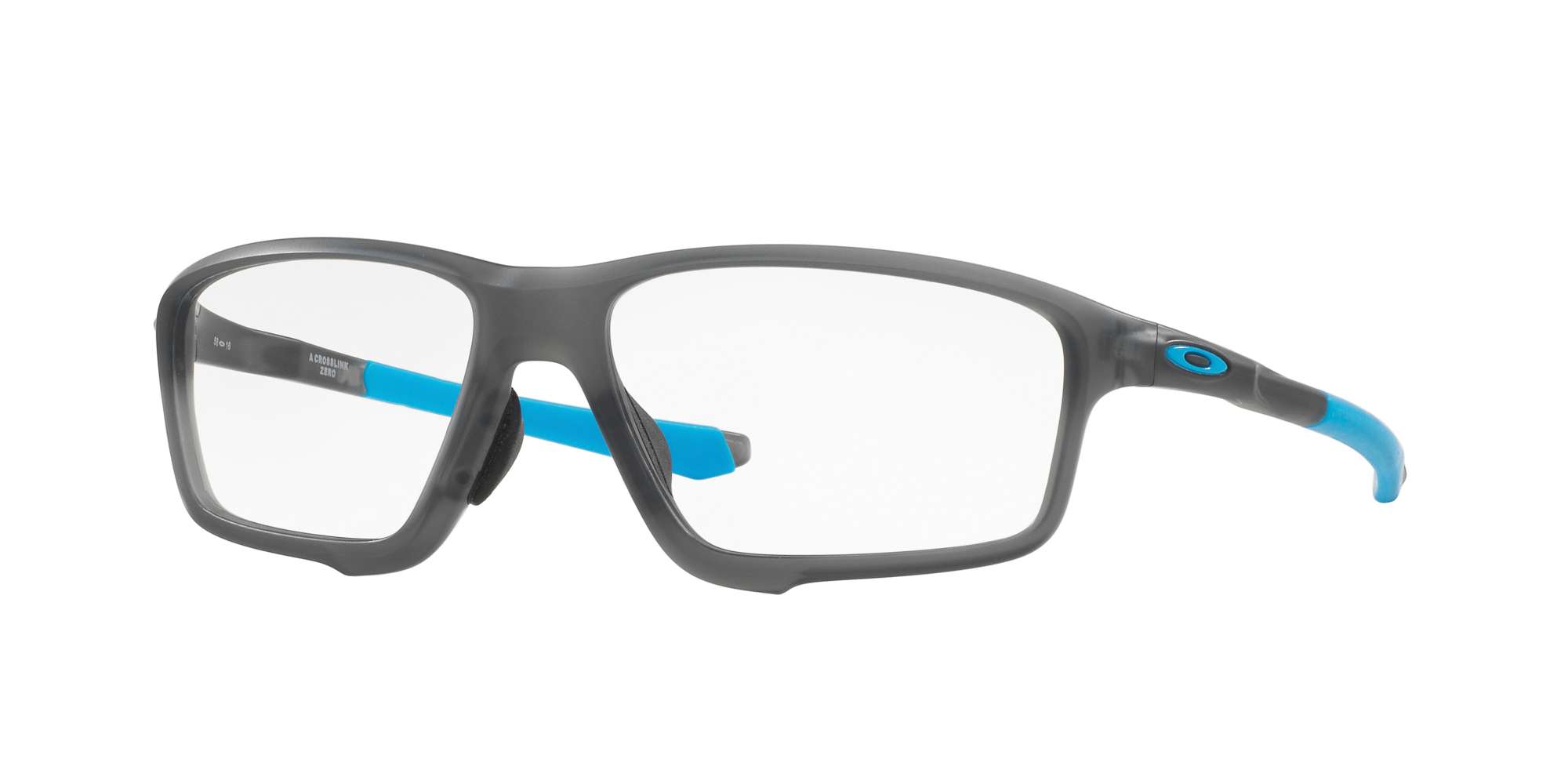 SATIN GREY SMOKE / CLEAR lenses