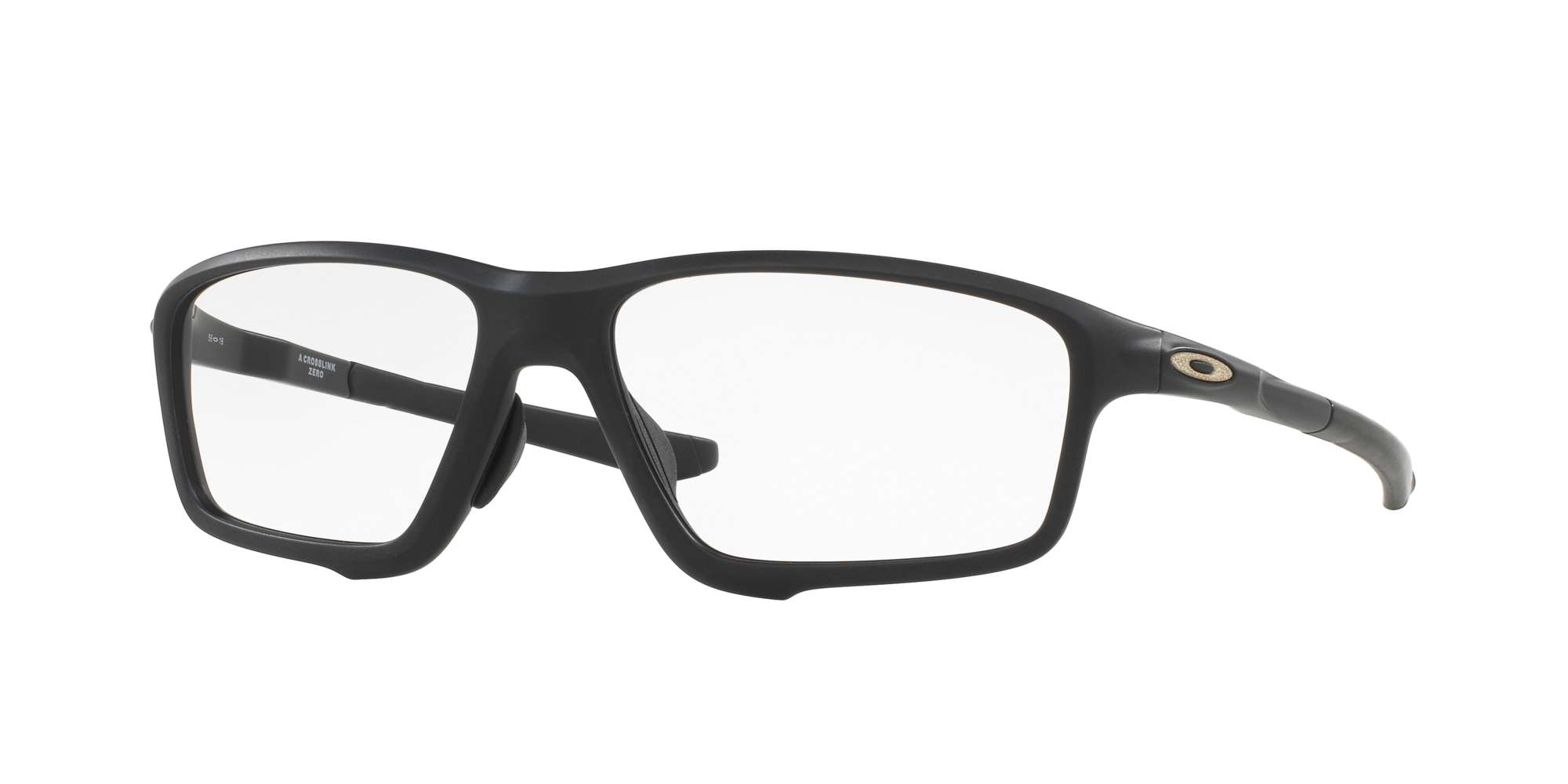 SATIN BLACK / CLEAR lenses