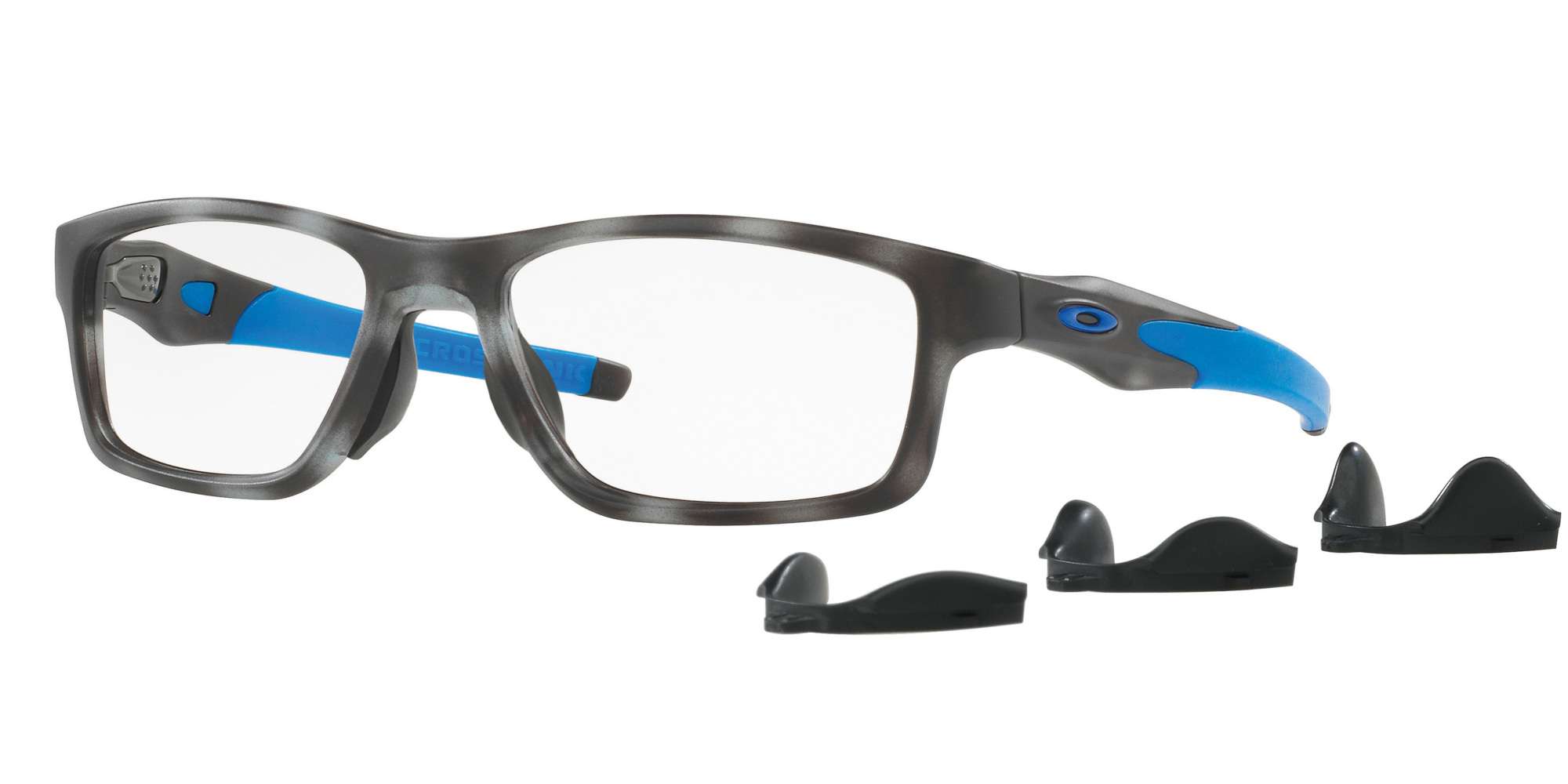 MATTE GREY TORTOISE / CLEAR lenses