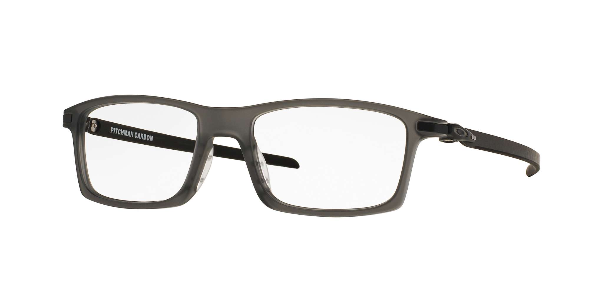 SATIN GREY SMOKE / CLEAR lenses