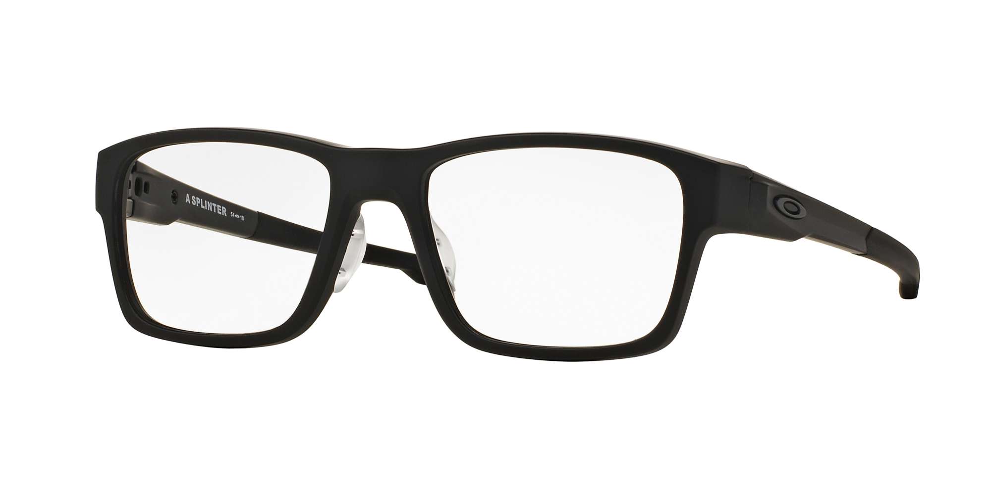 SATIN BLACK / CLEAR lenses