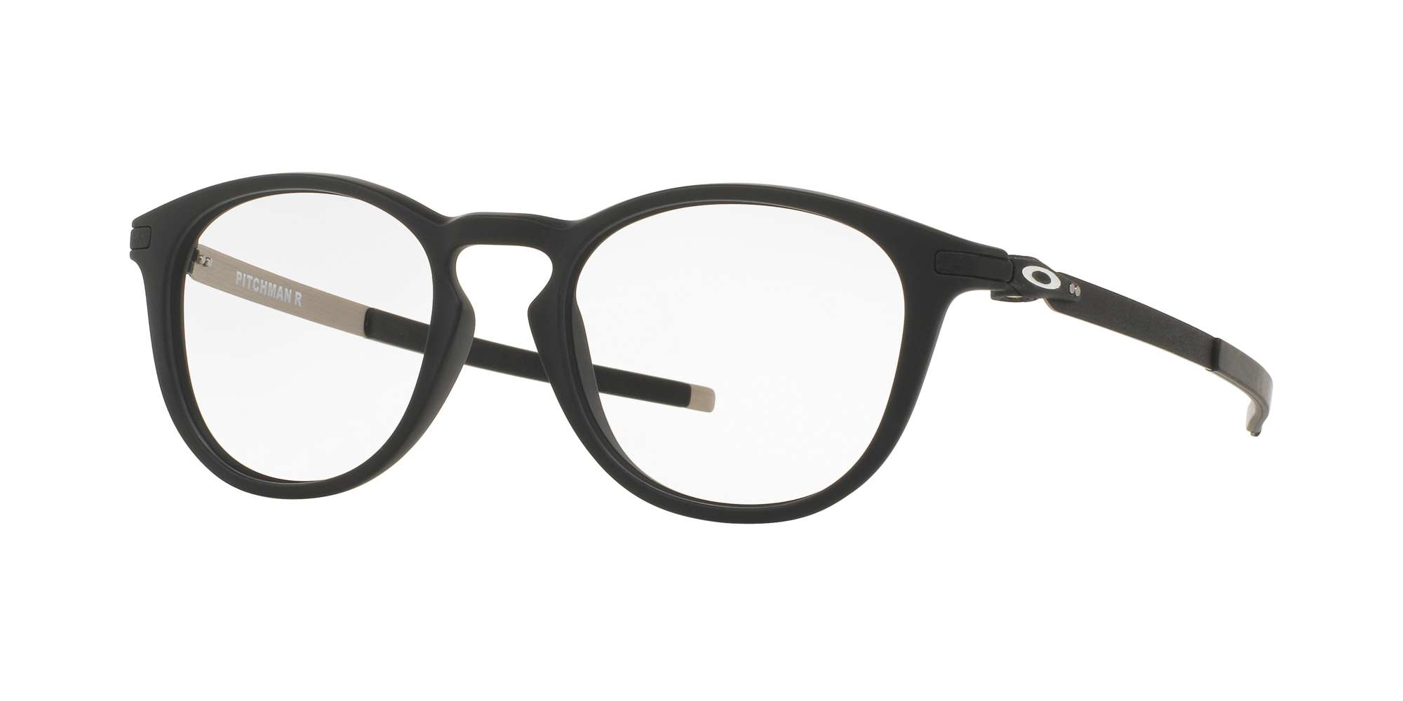 SATIN BLACK / CLEAR lenses