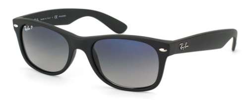 Matte Black / Polarized Blue Gradient Grey (601S/78)