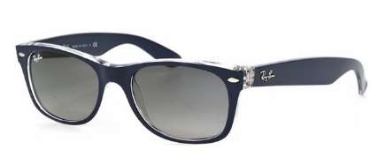 Top Blue on Transparent Gradient Grey Polarized (6053M3)