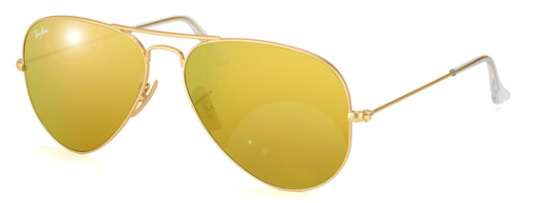 Matte Gold / Brown Mirror Gold (112/93)