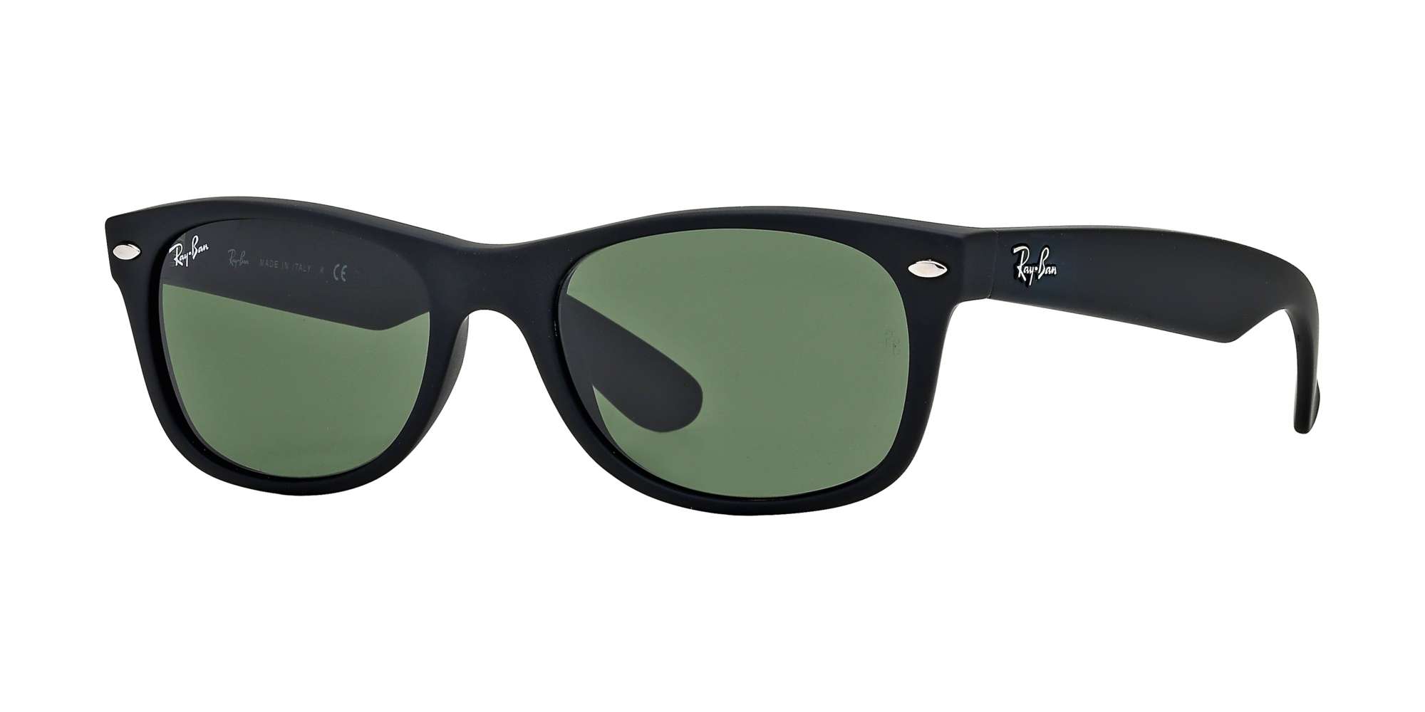 BLACK RUBBER / CRYSTAL GREEN lenses