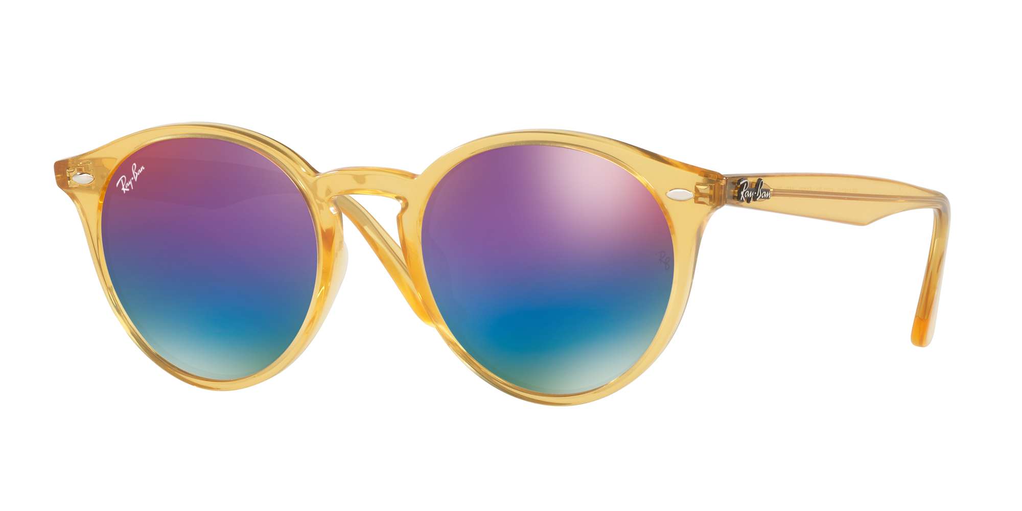SHINY YELLOW / GREEN MIRROR BLUE GRADIENT VIO lenses