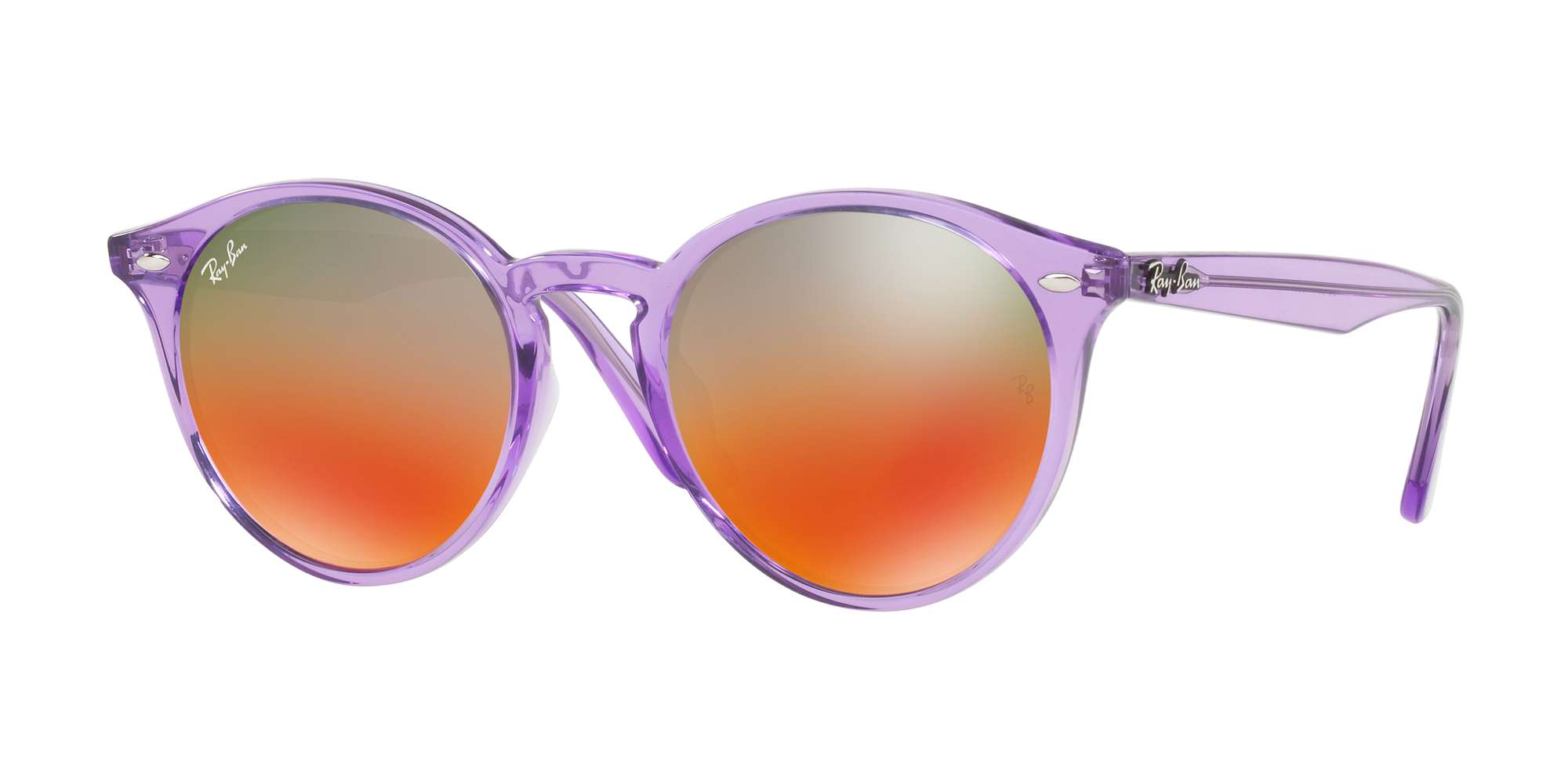 SHINY VIOLET / BROWN MIRROR RED GRADIEN SILVE lenses