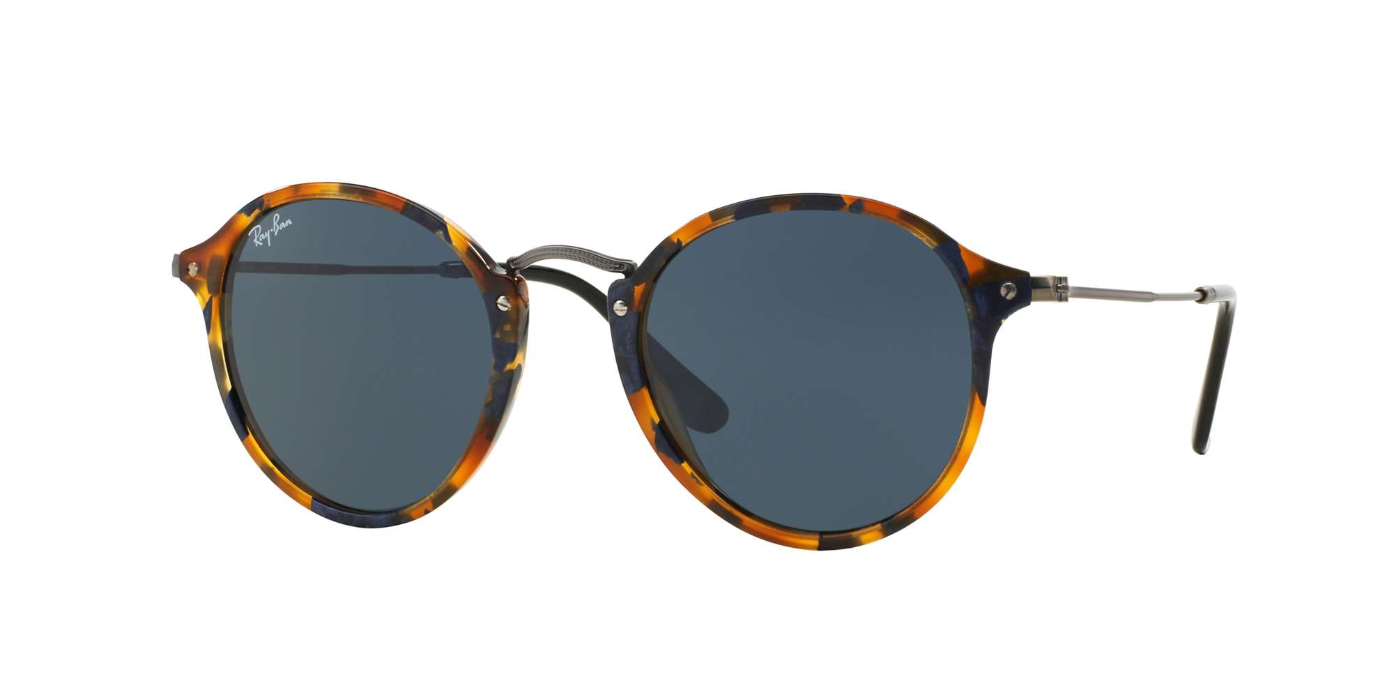 SPOTTED BLUE HAVANA / BLUE lenses