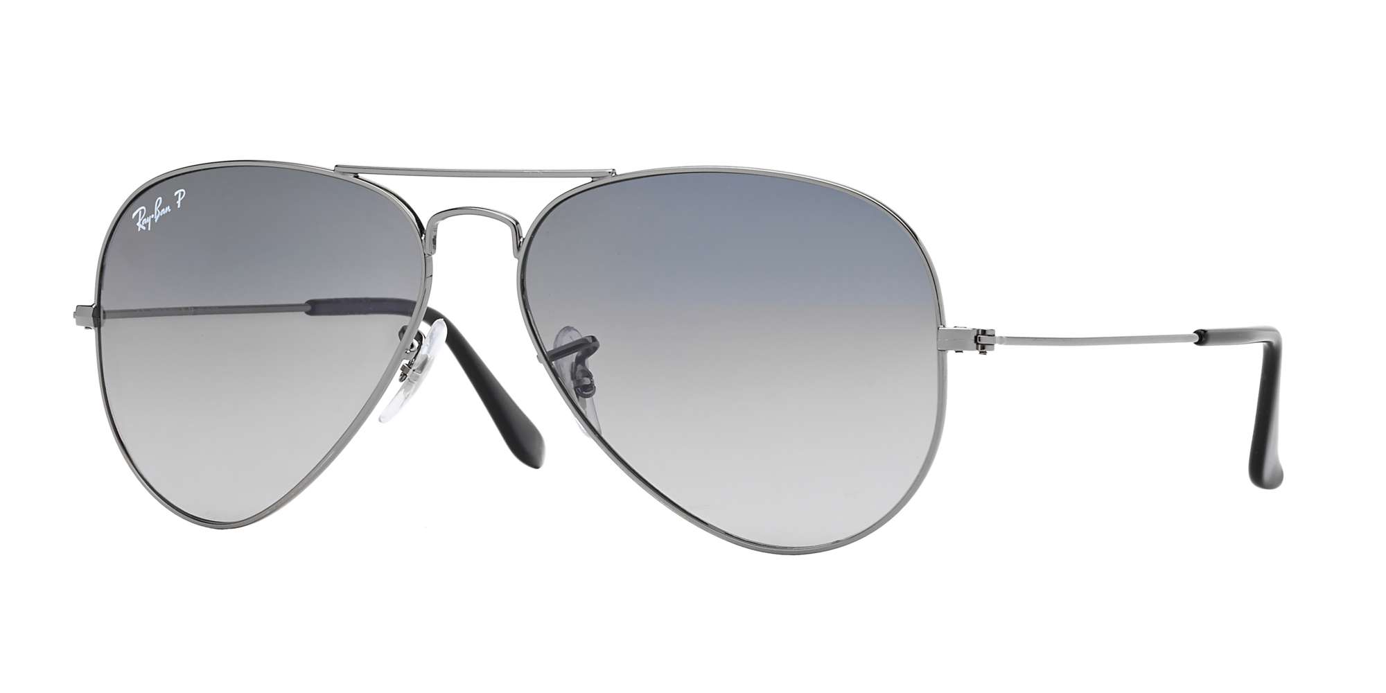 GUNMETAL / Crystal Polarized Blue Gradiant Grey lenses