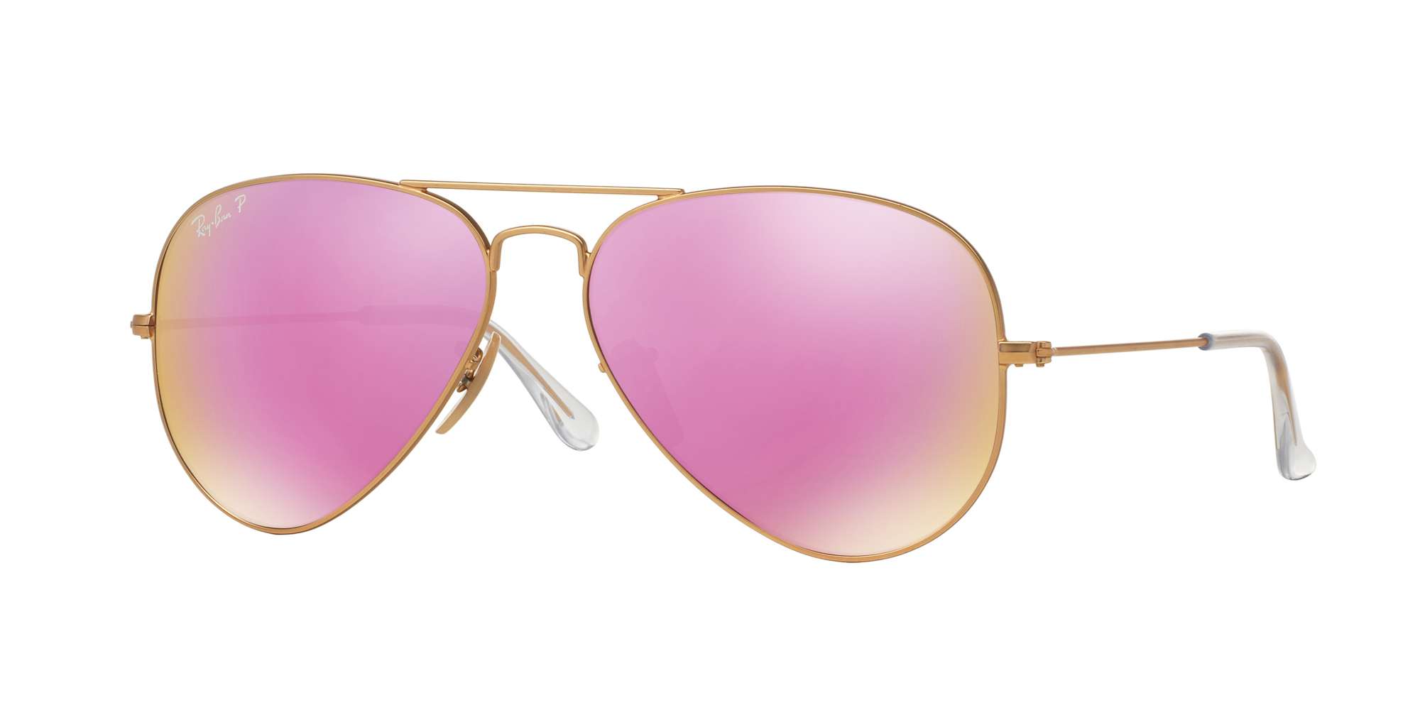 MATTE GOLD / BROWN MIRROR FUCSIA POLAR lenses