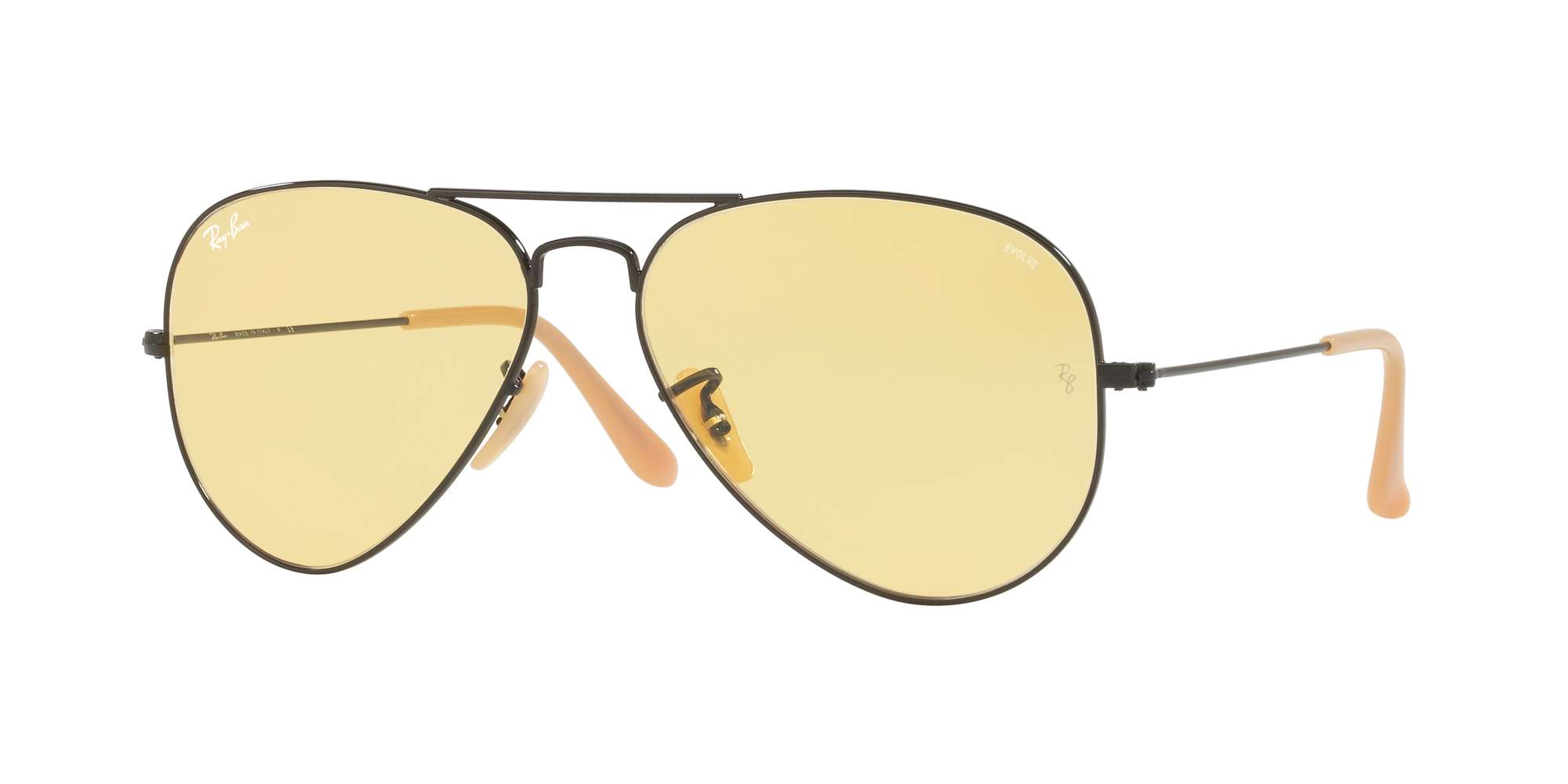 MATTE BLACK / PHOTO YELLOW lenses