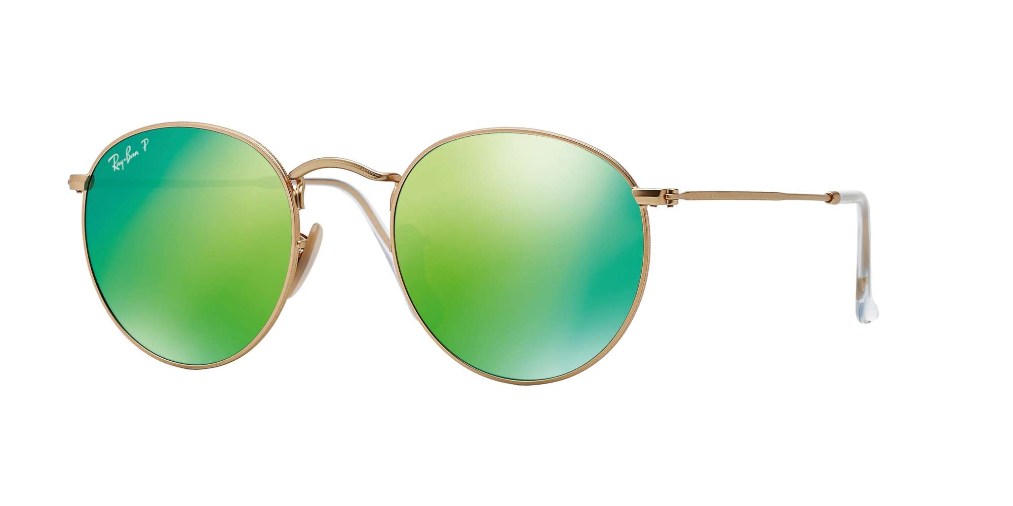 MATTE GOLD / GREEN MIRROR POLAR lenses