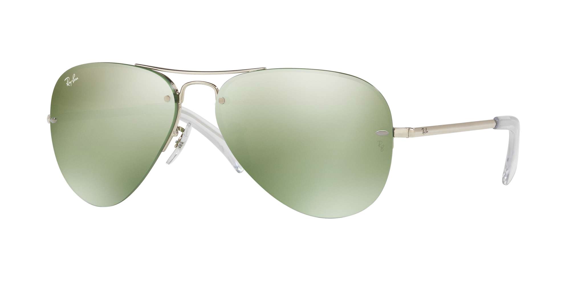 SILVER / GREEN FLASH SILVER lenses