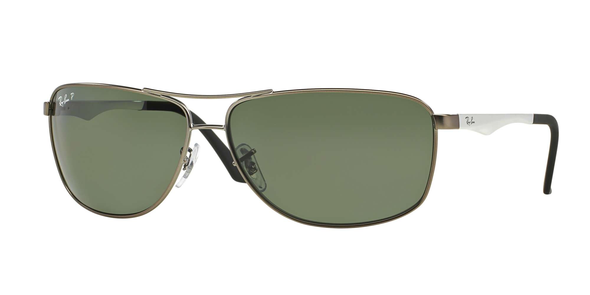 MATTE GUNMETAL / POLAR GREEN lenses