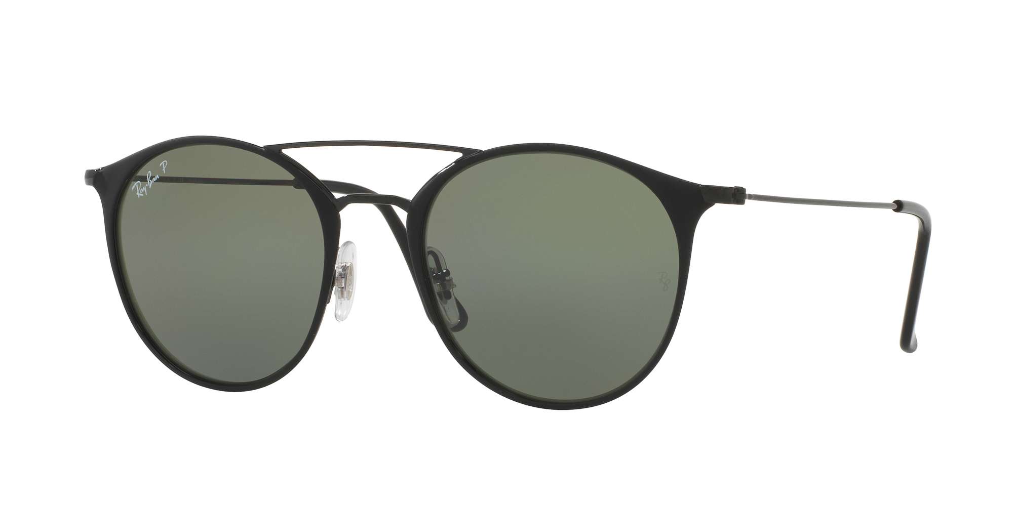 BLACK TOP MATTE BLACK / POLAR GREEN lenses