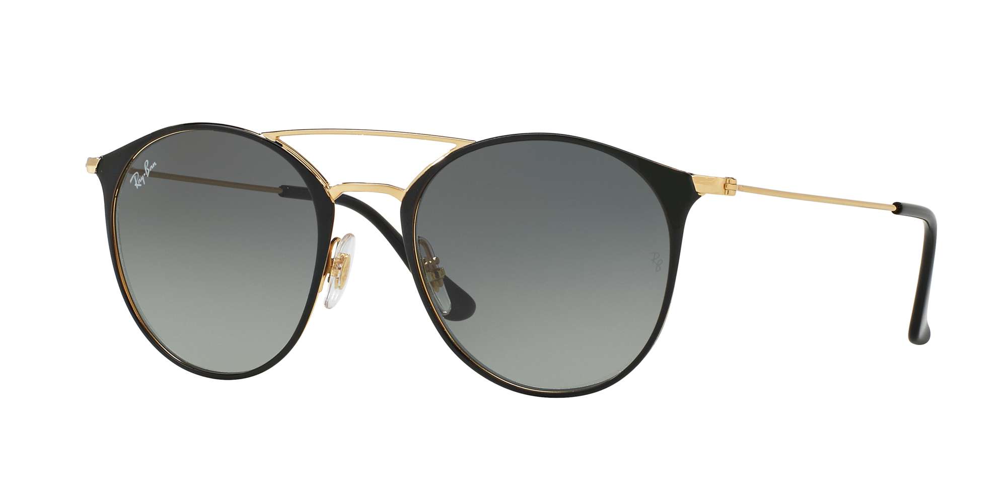 GOLD TOP BLACK / GREY GRADIENT lenses