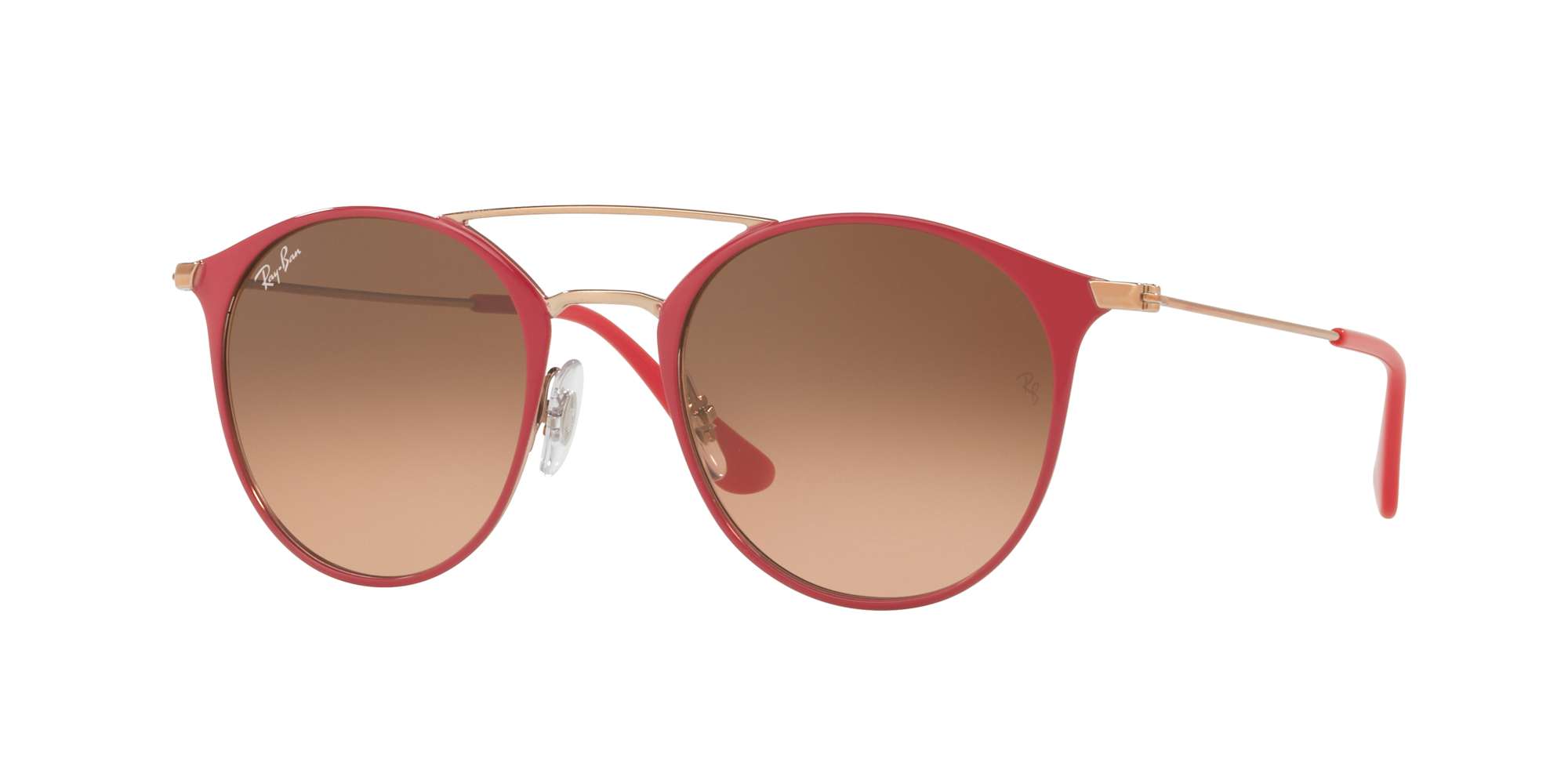 COPPER ON TOP RED / PINK GRADIENT BROWN lenses