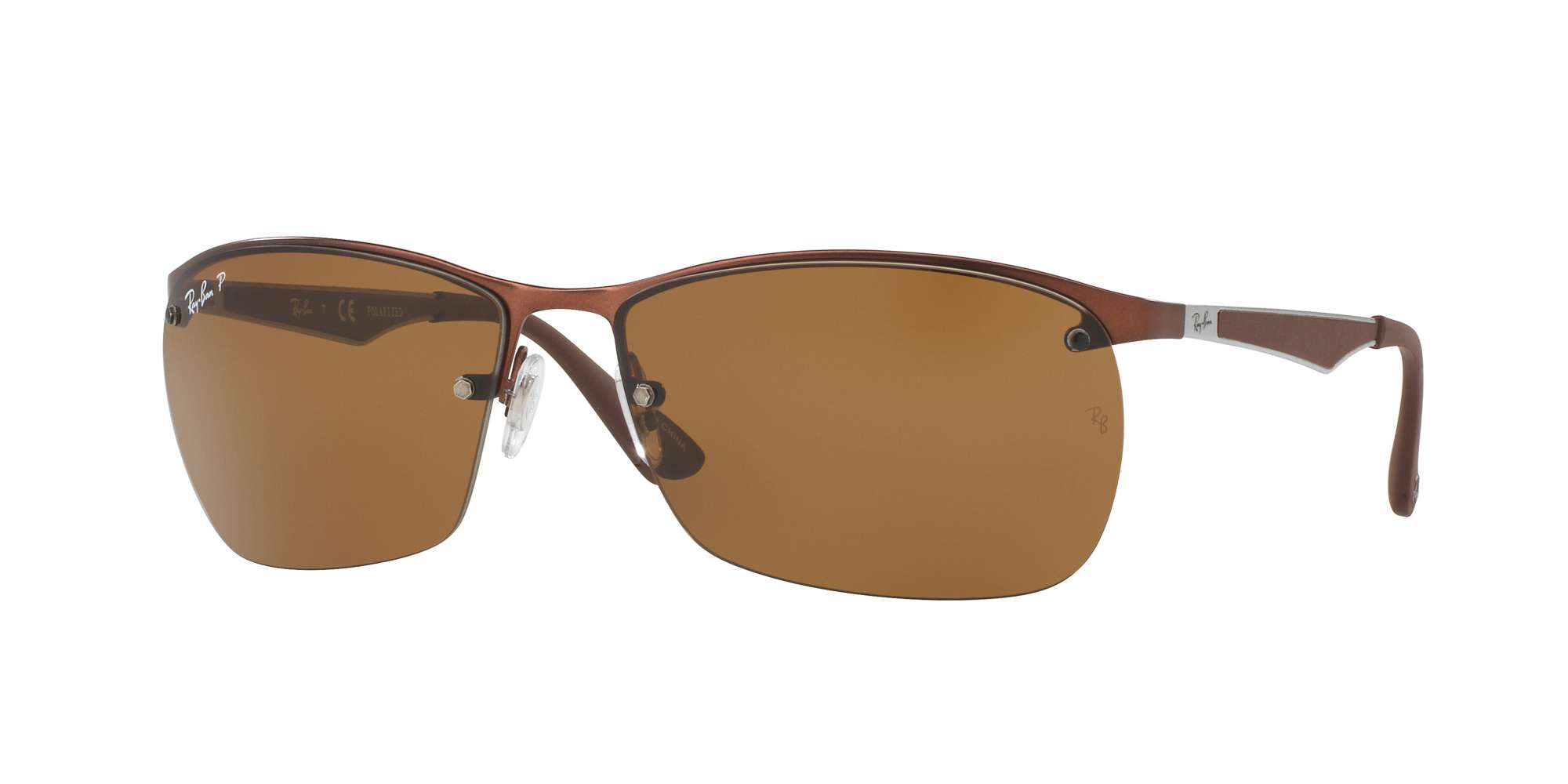 MATTE DARK BROWN / POLAR BROWN lenses