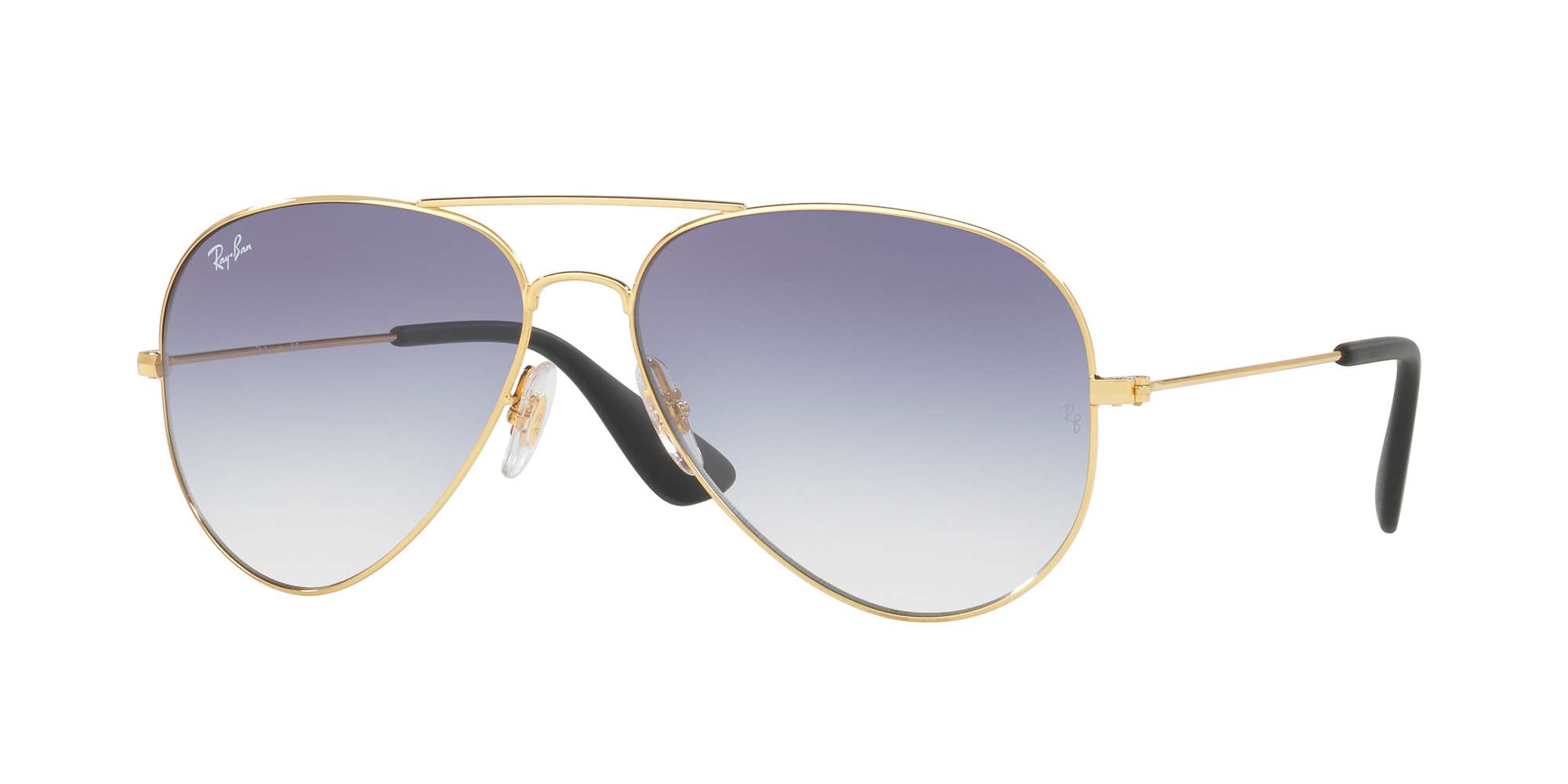 GOLD / CLEAR GRADIENT LIGHT BLUE lenses