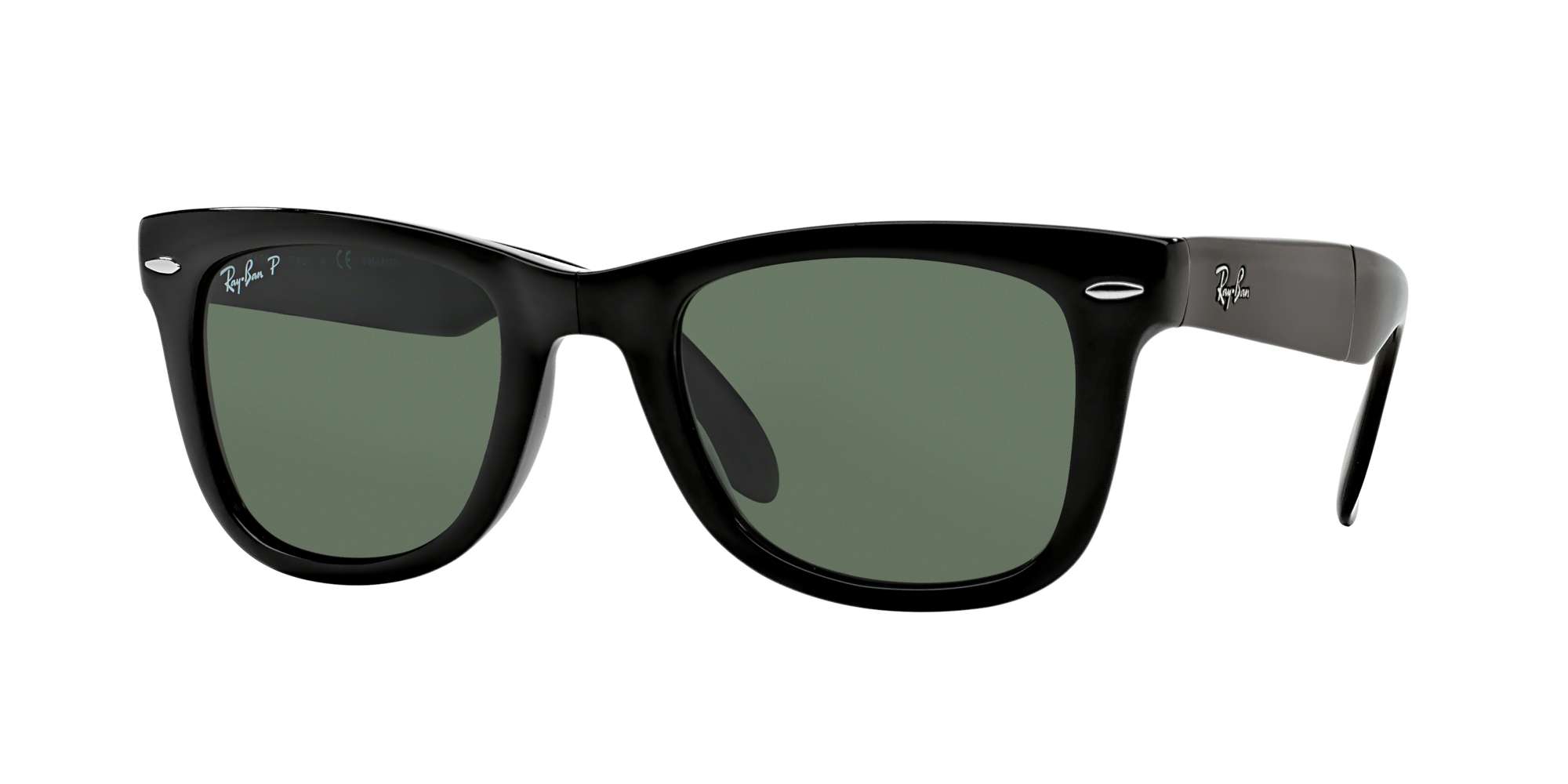 BLACK / CRYSTAL GREEN POLARIZED lenses