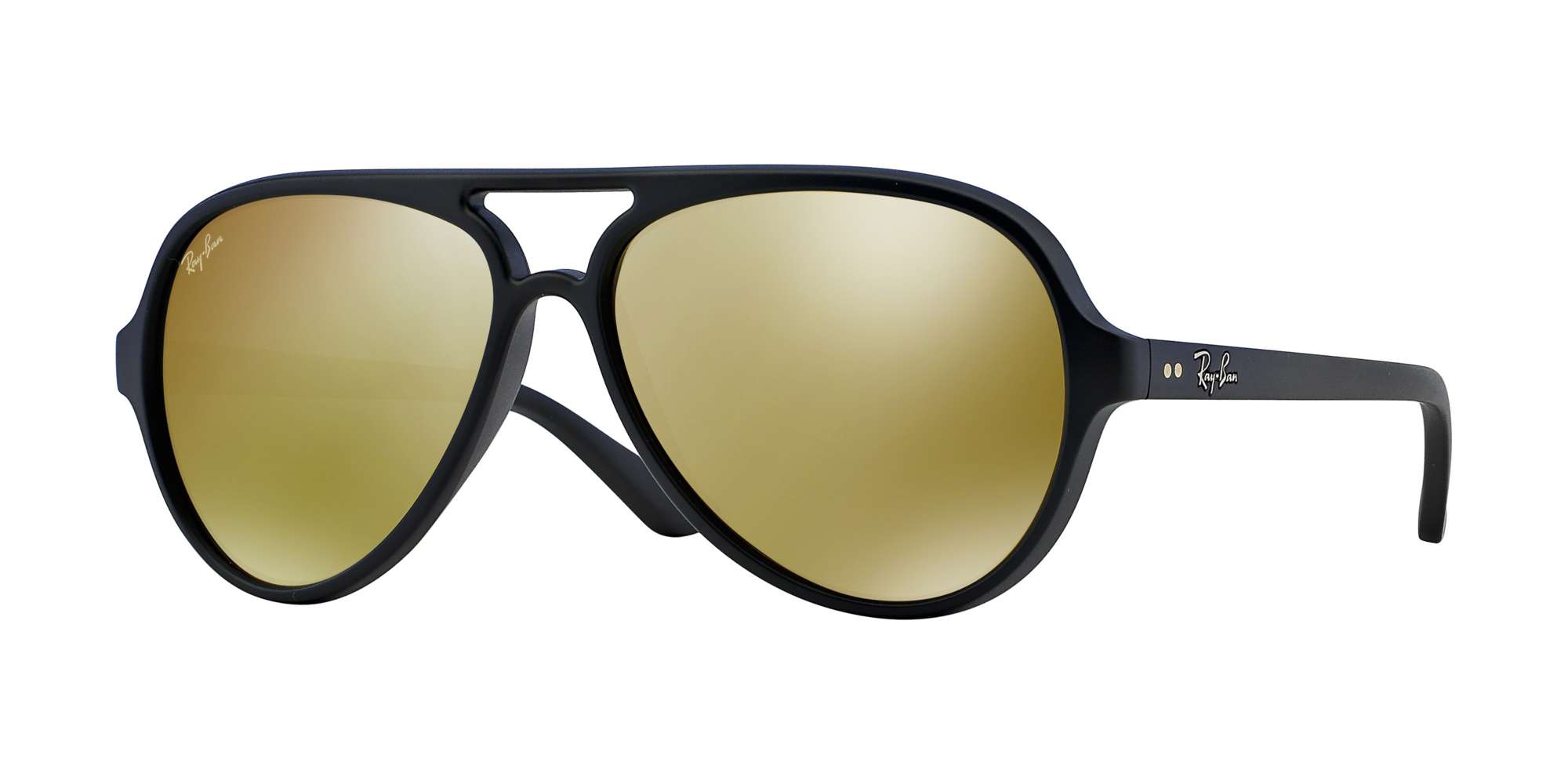 Matte Black / Brown Mirror Gold lenses