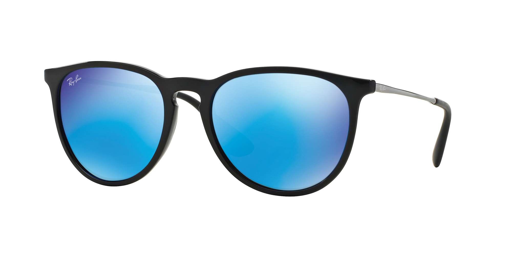 BLACK / LIGHT GREEN MIRROR BLUE lenses