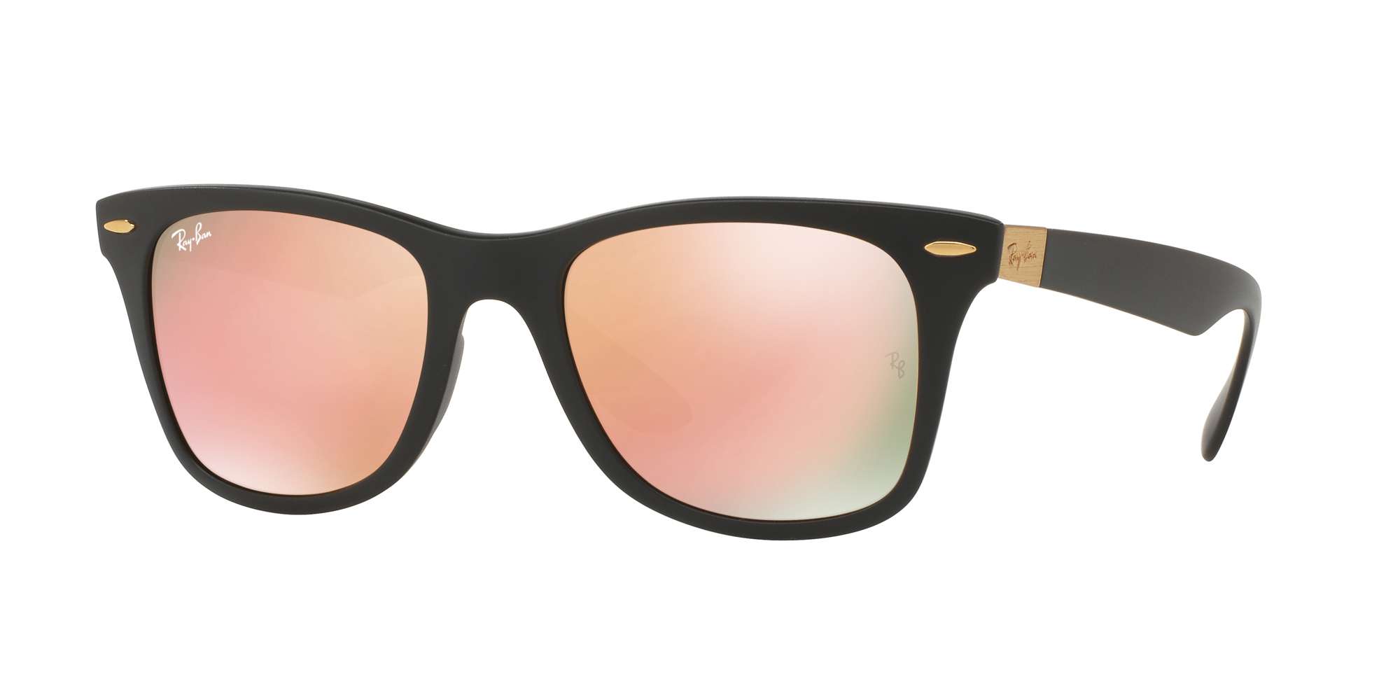 MATTE BLACK / COPPER FLASH lenses