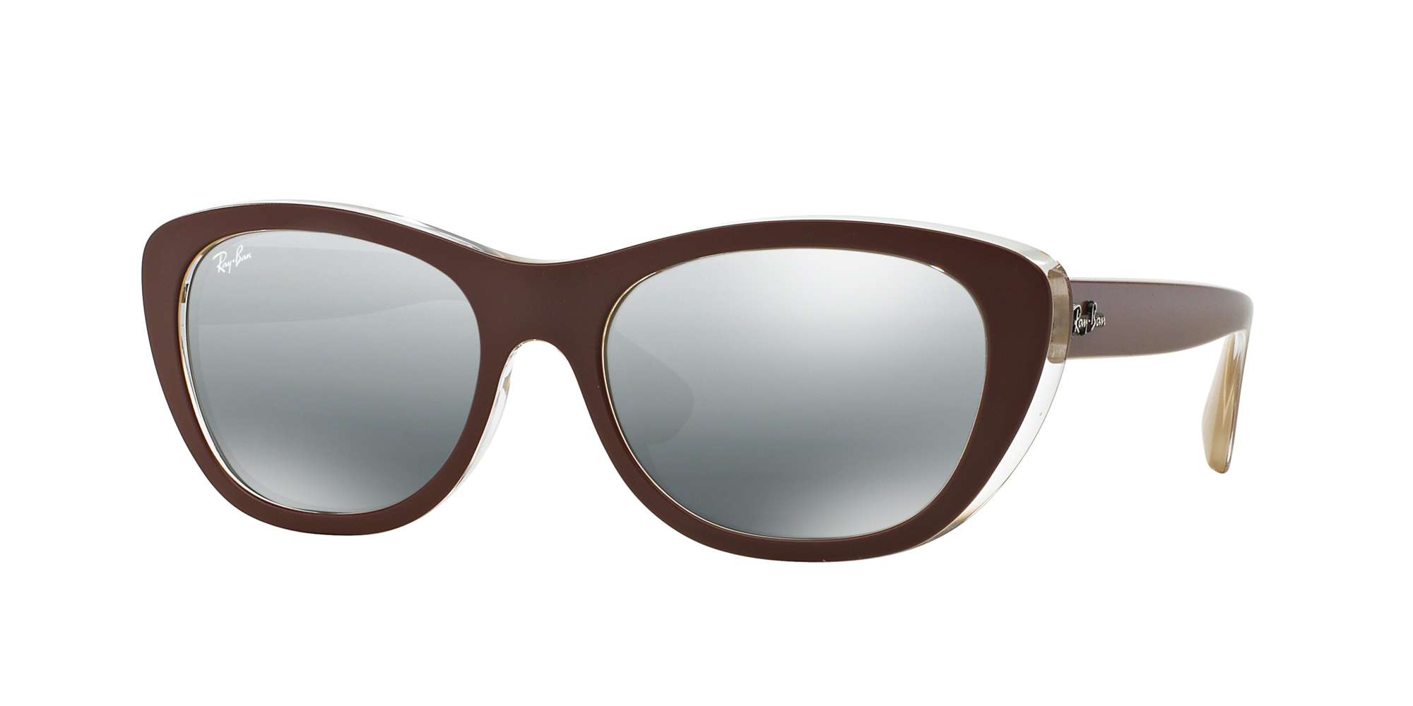 Top Mat Brown On Ocra / Grey Mirror Silver Gradient (619388)