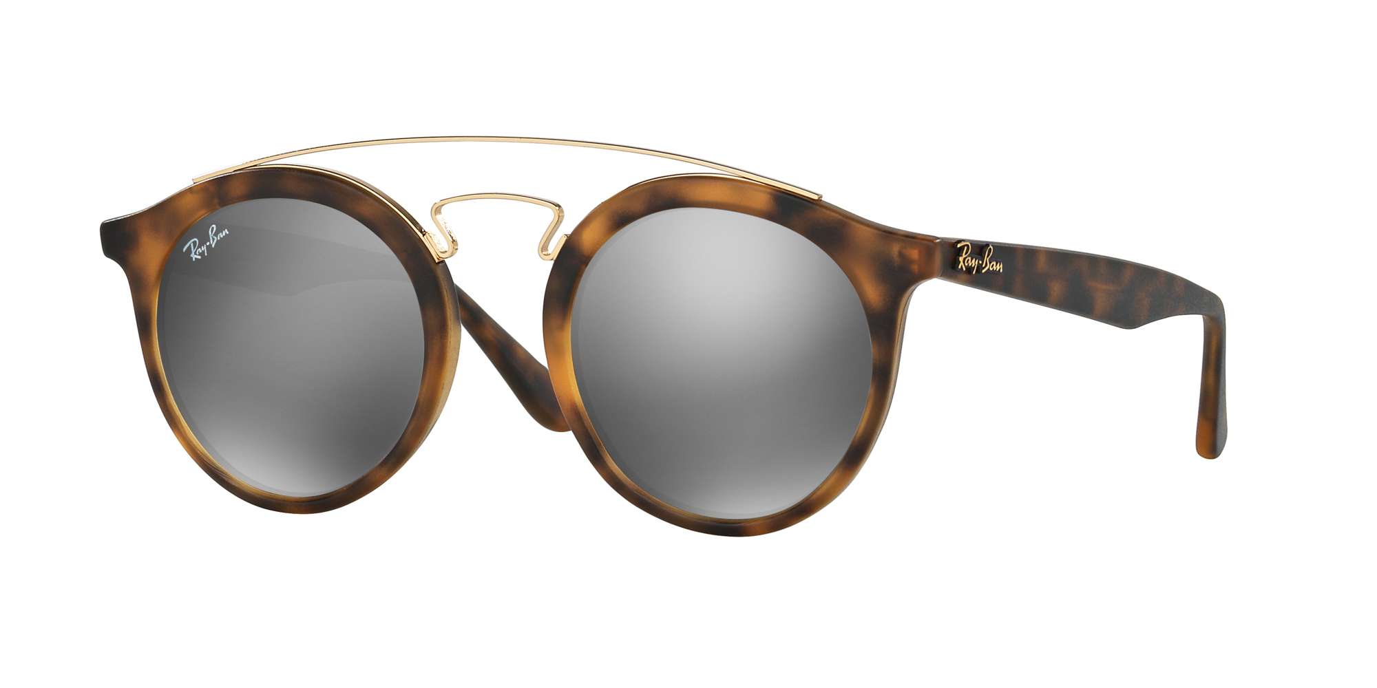 MATTE HAVANA / GREY MIRROR SILVER lenses