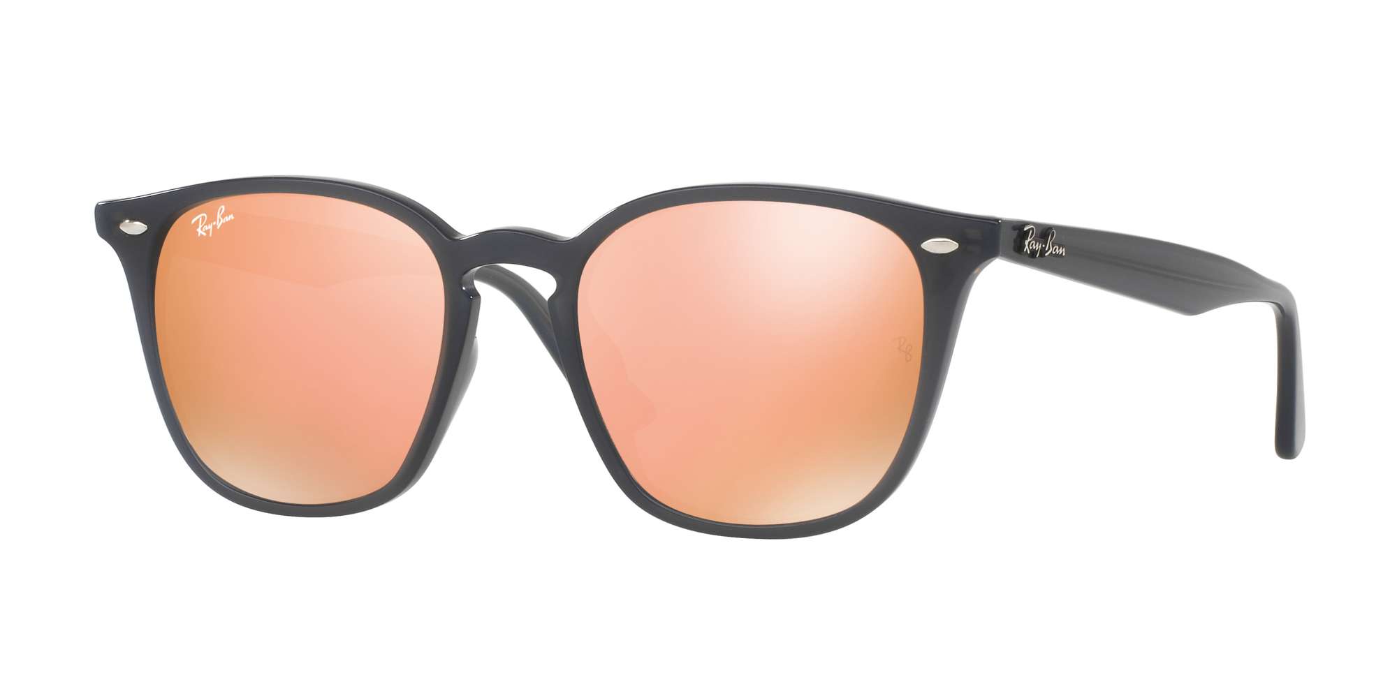 SHINY OPAL GREY / ORANGE FLASH ORANGE lenses