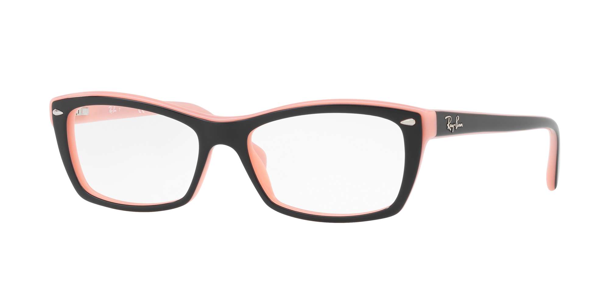 TOP BLACK ON PINK