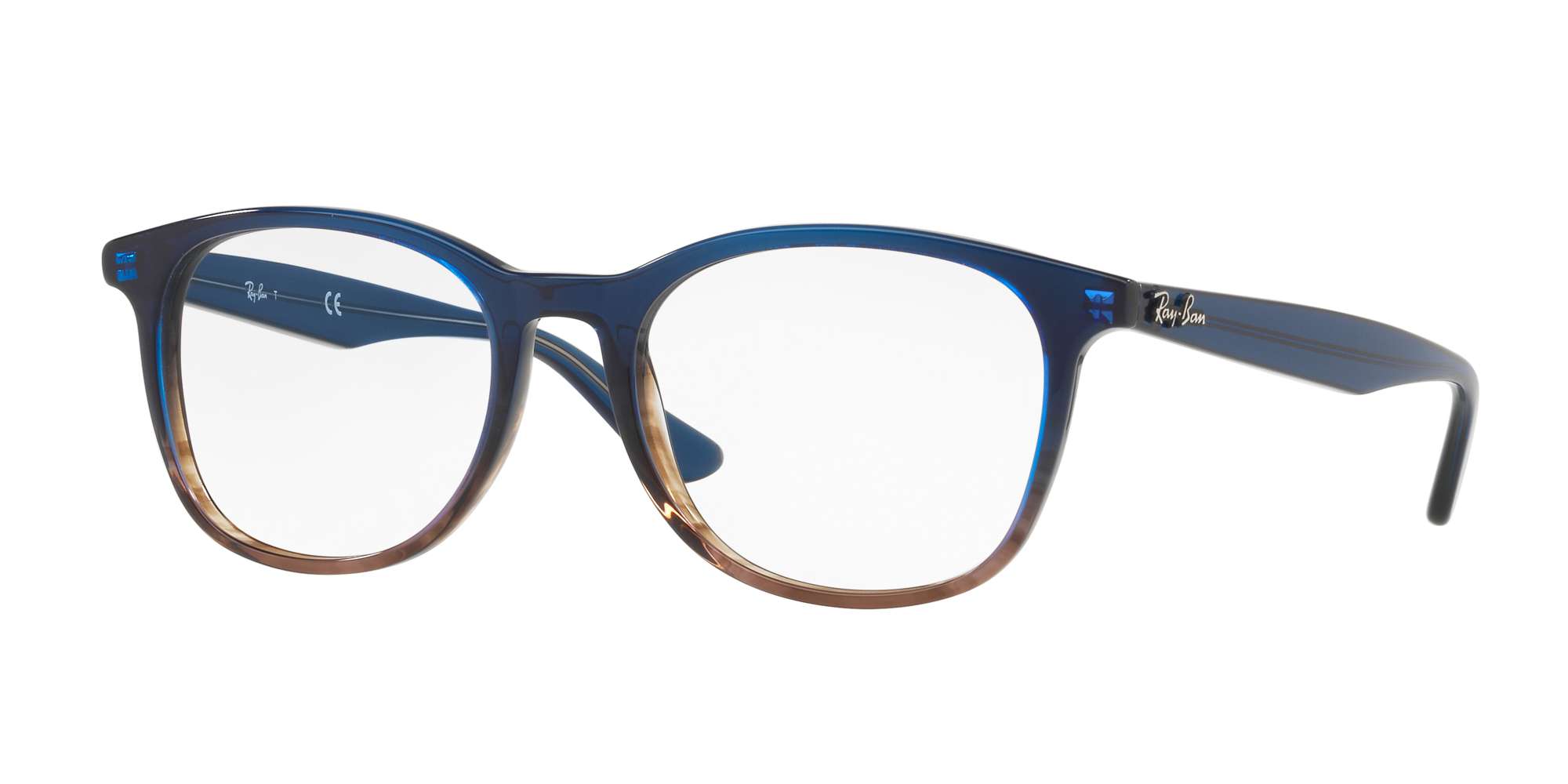 GRADIENT BLUE ON STRIPPE