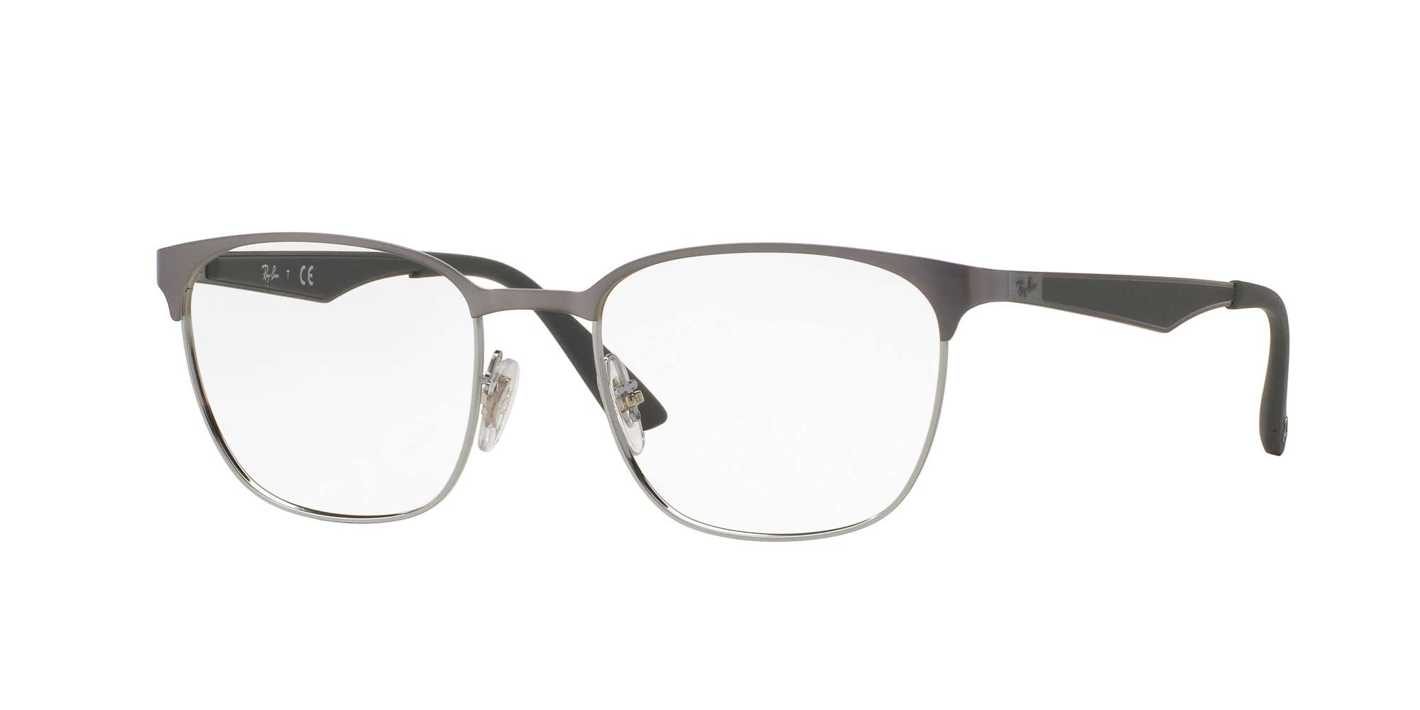 Top Brusched Gunmetal on Silve