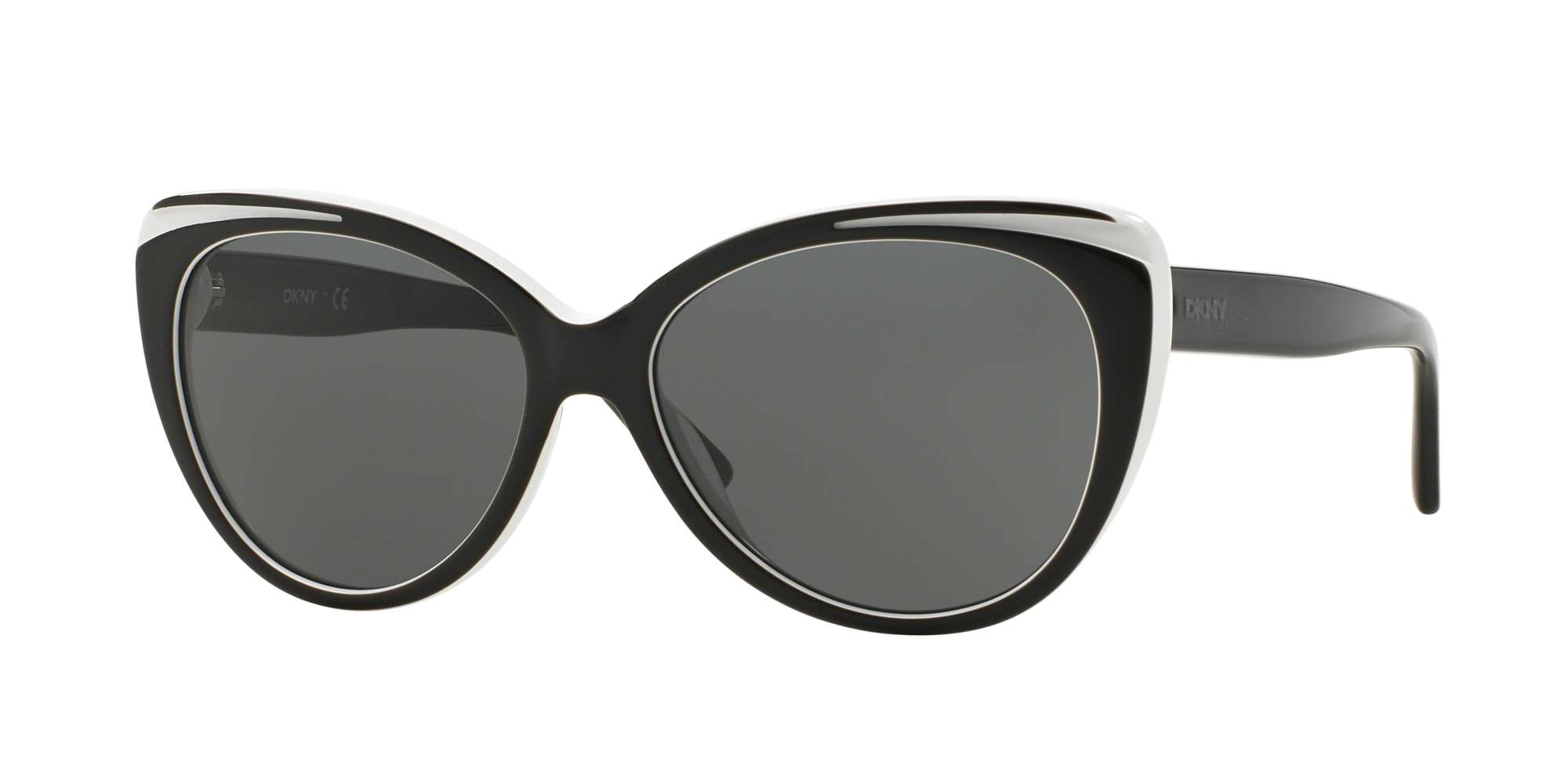 TOP BLACK ON WHITE / GREY lenses