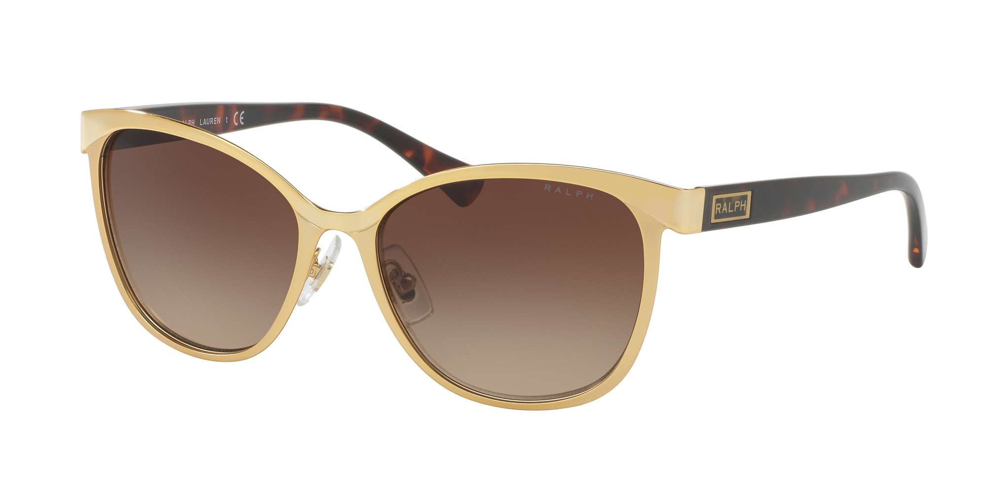 GOLD/DARK TORTOISE / DARK BROWN GRADIENT lenses
