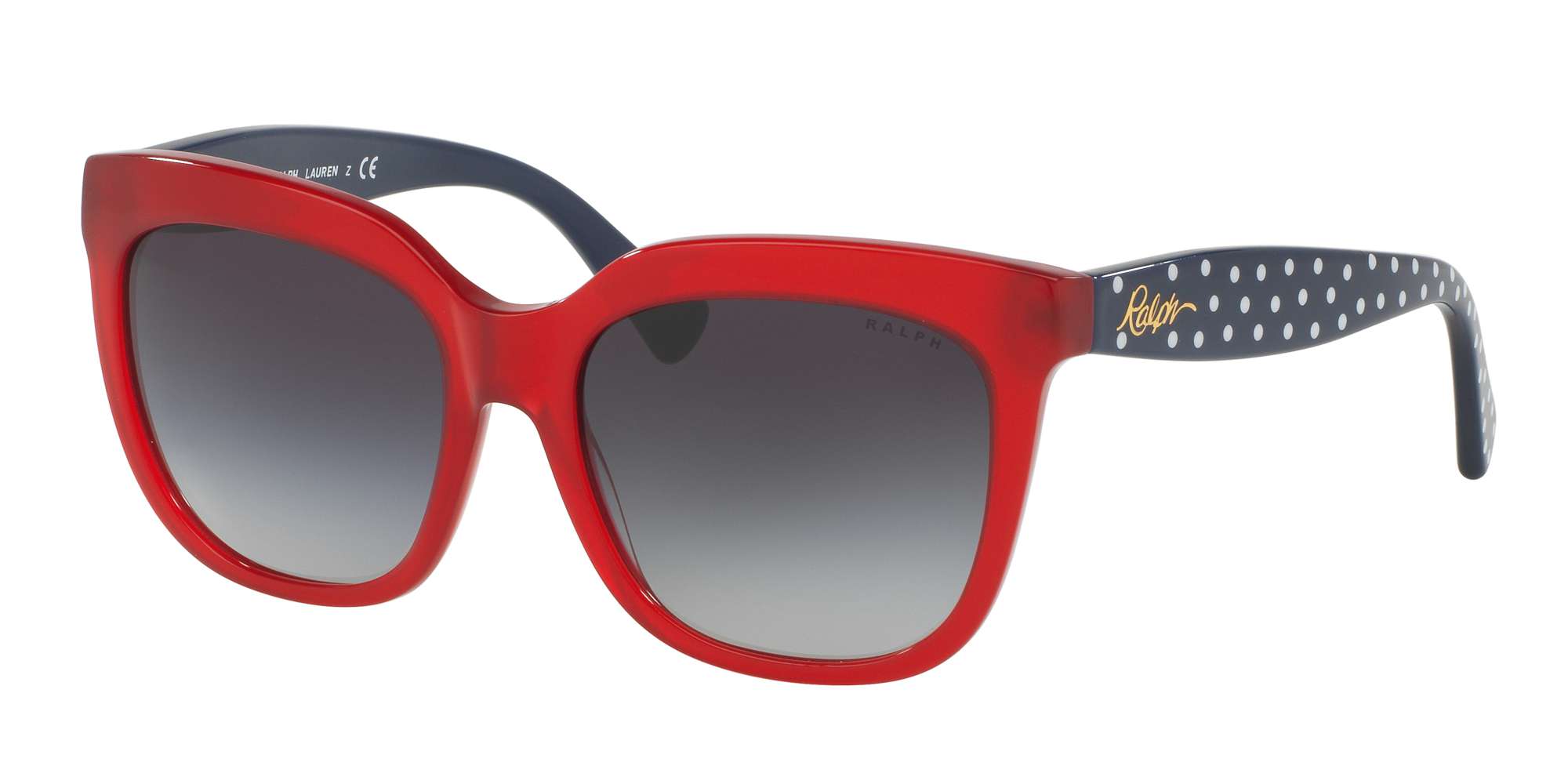 RED/NAVY / GREY GRADIENT lenses